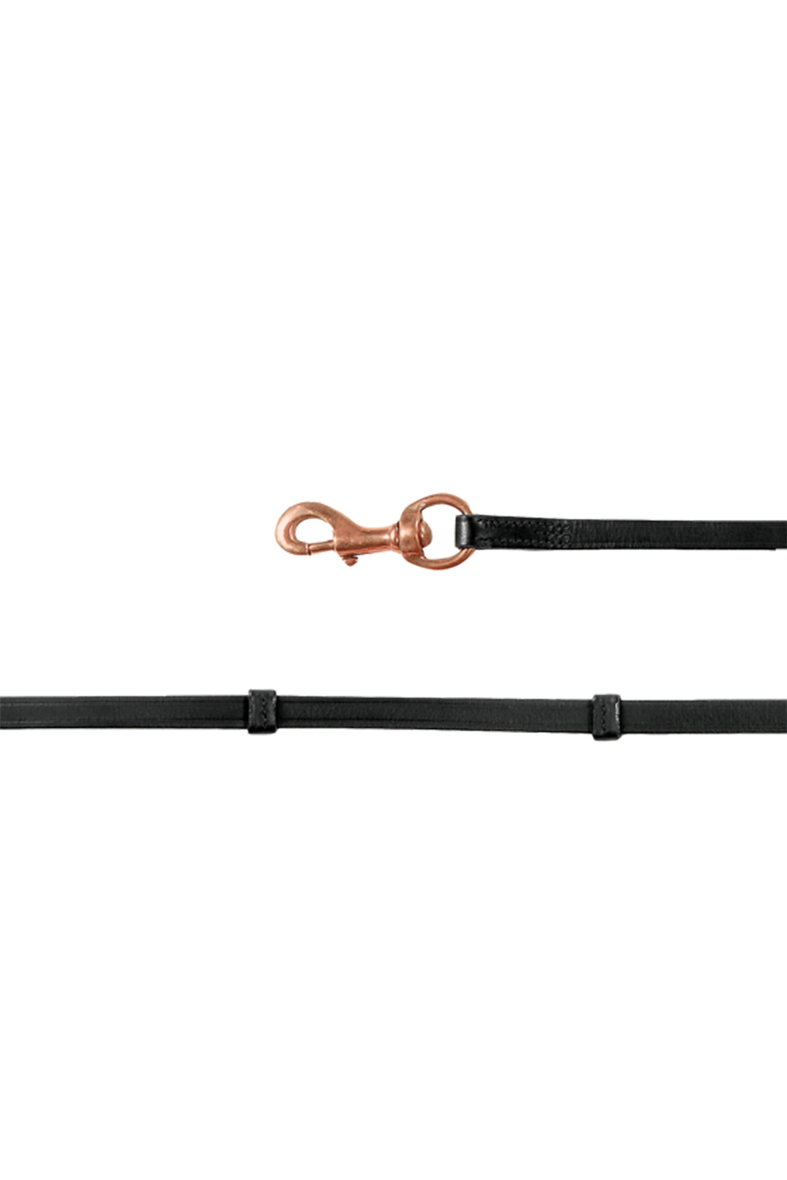 Black/Rose Gold Waldhausen Icelandic Reins with Carabiner