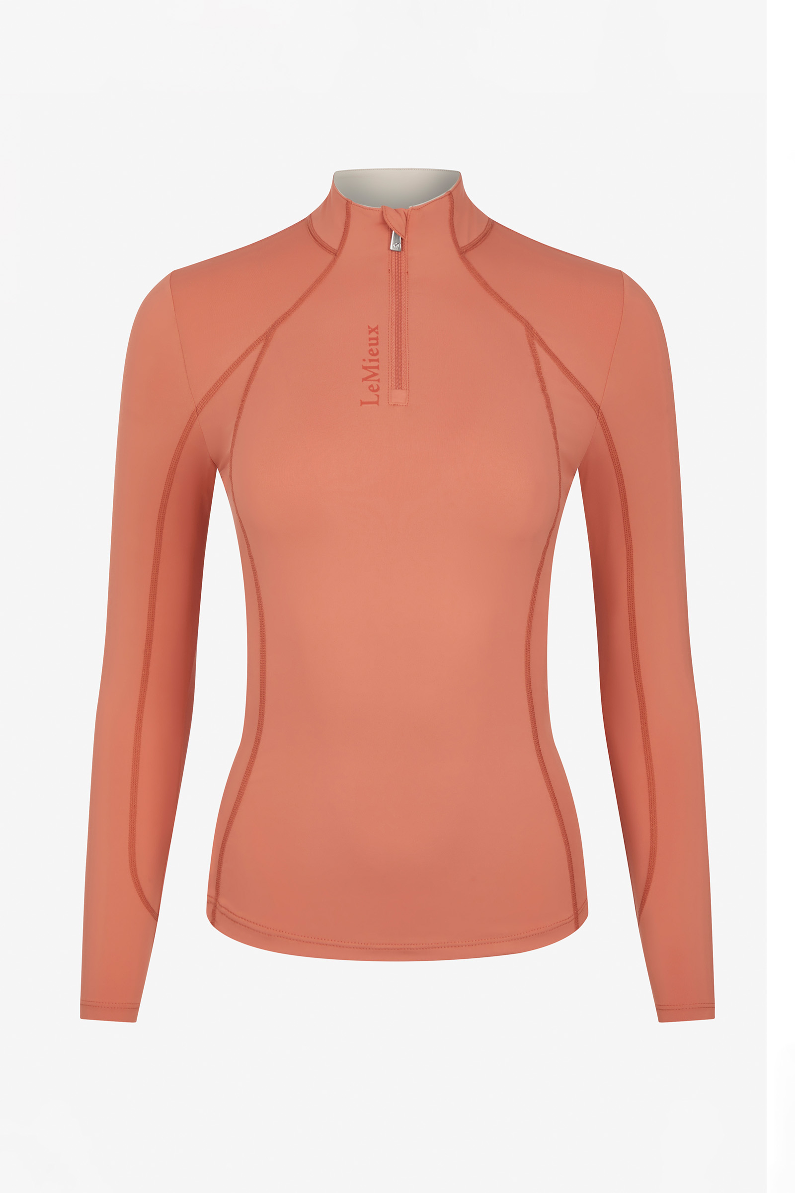 Apricot LeMieux Base Layer Zip aluspaita