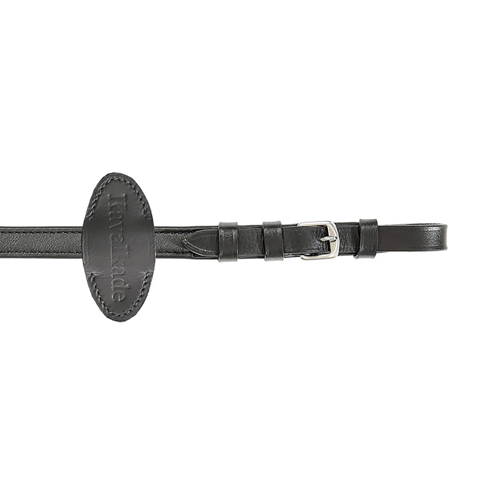 Black Kavalkade pehmeät nahkaohjat, pieni koko