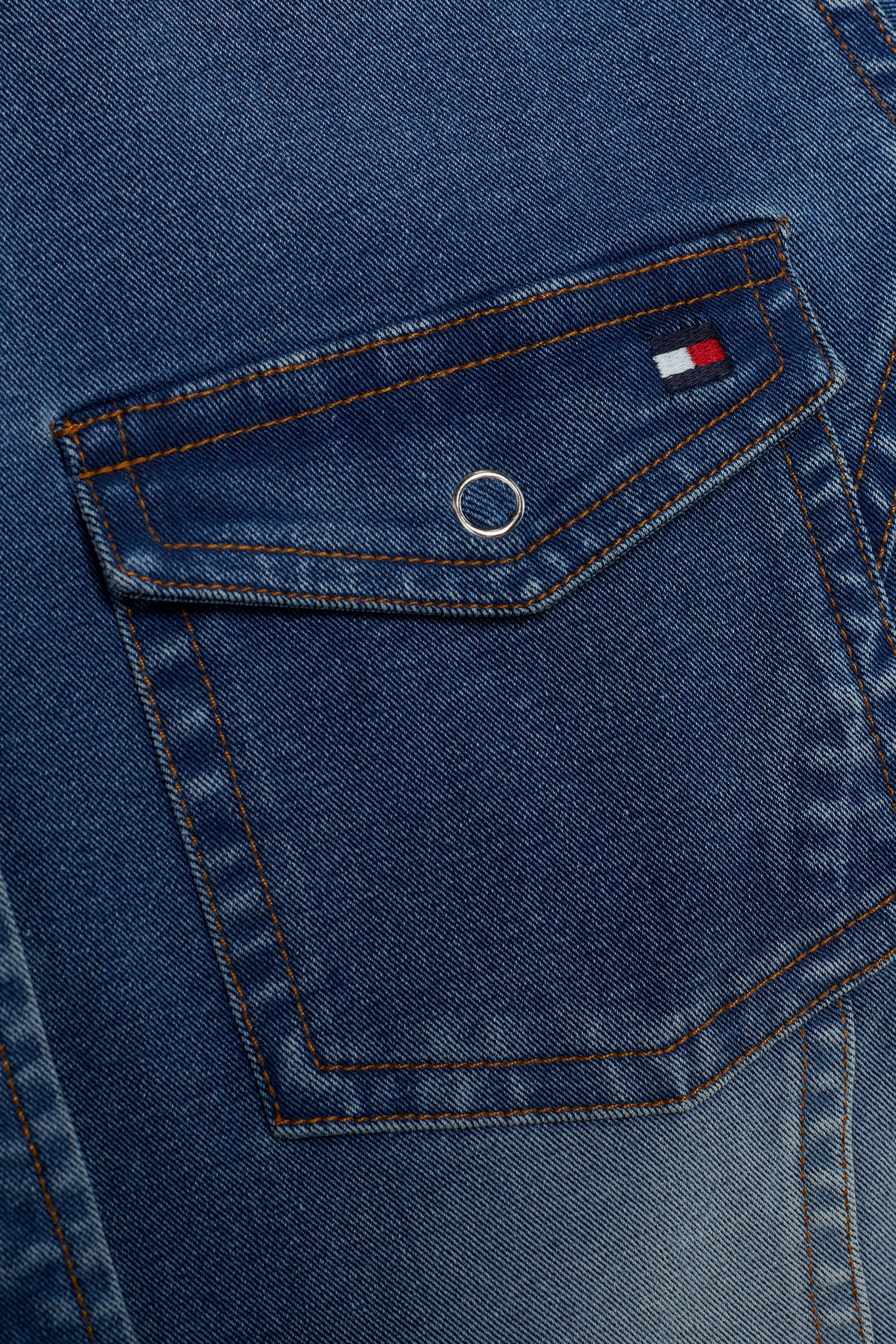 Tommy Hilfiger Equestrian Woodside Joustava Denim-paita