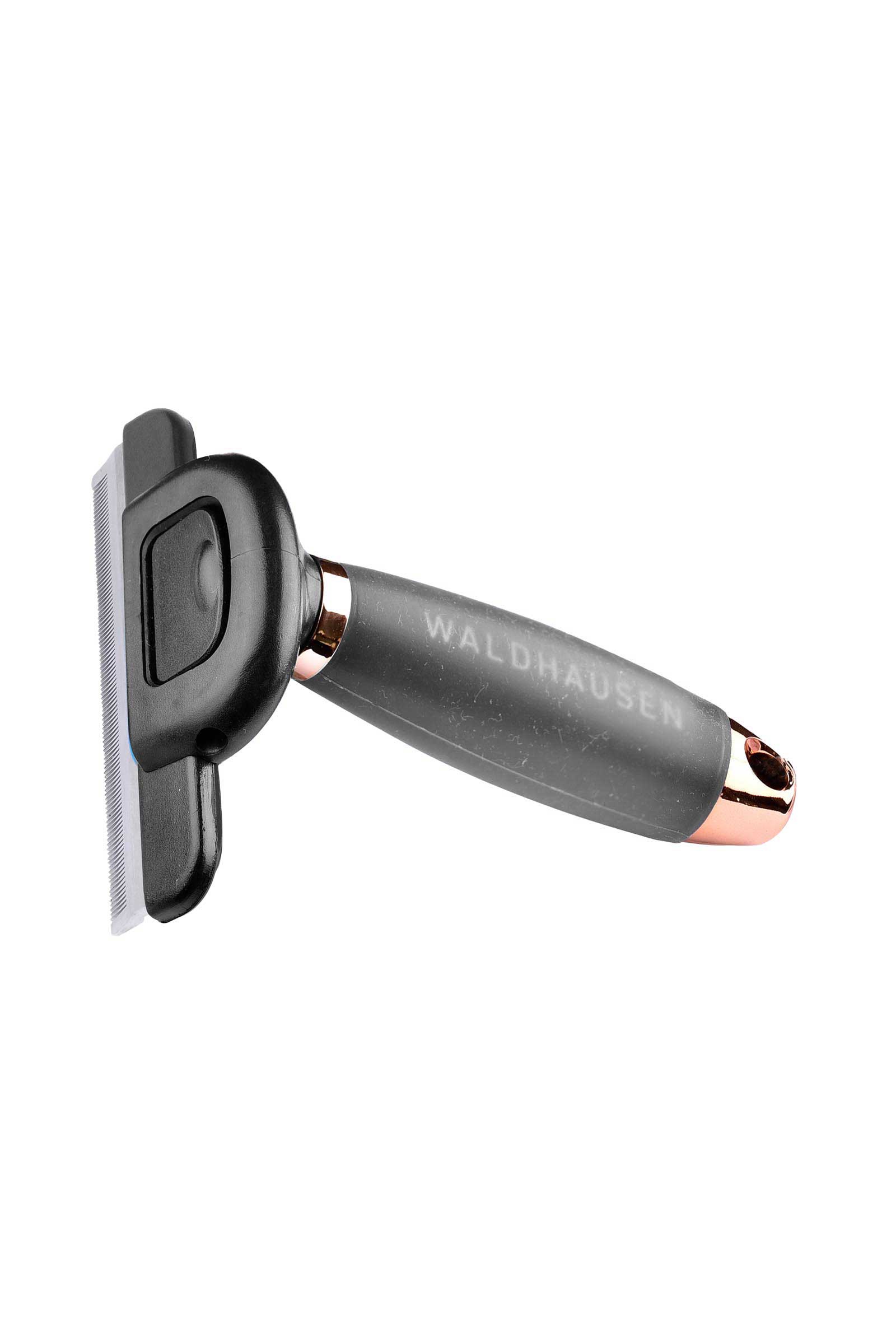 Black/ Rose Gold Waldhausen karvanpoistokampa geelikahvalla, X-Large