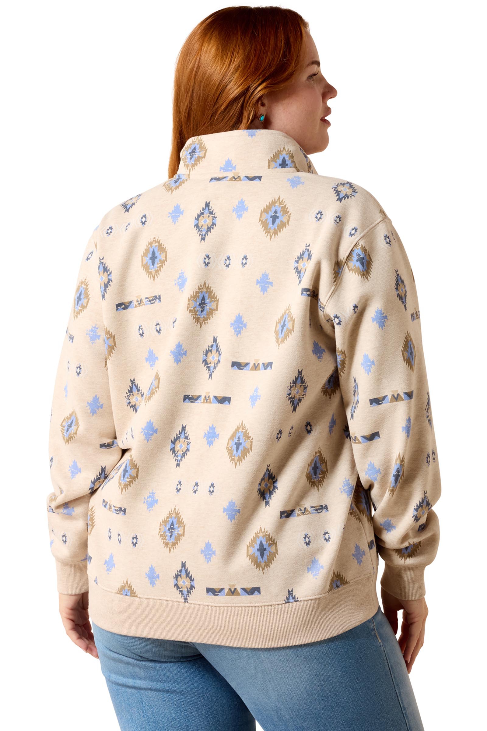 Ariat Sapphire 1/2 zip collegepaita naisille