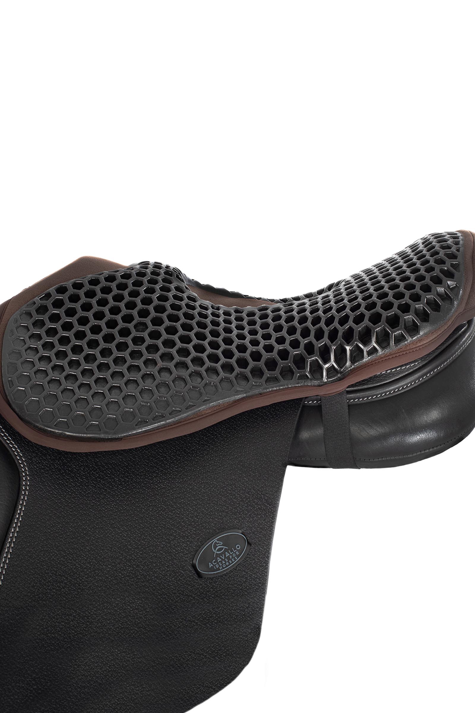 Acavallo Ortho-H&auml;pyluu Esteratsastus Istuinsuoja Hexa Gel-Out Dri-Lex, 20 mm  