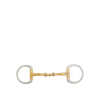 BR Soft Contact Double Jointed Snaffle Bit 14mm