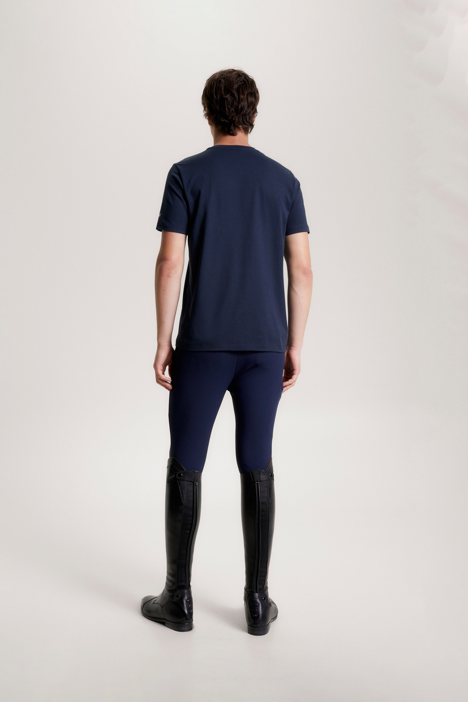 Tommy Hilfiger Equestrian Williamsburg T-paita graafisella kuviolla ja lyhythihaisena