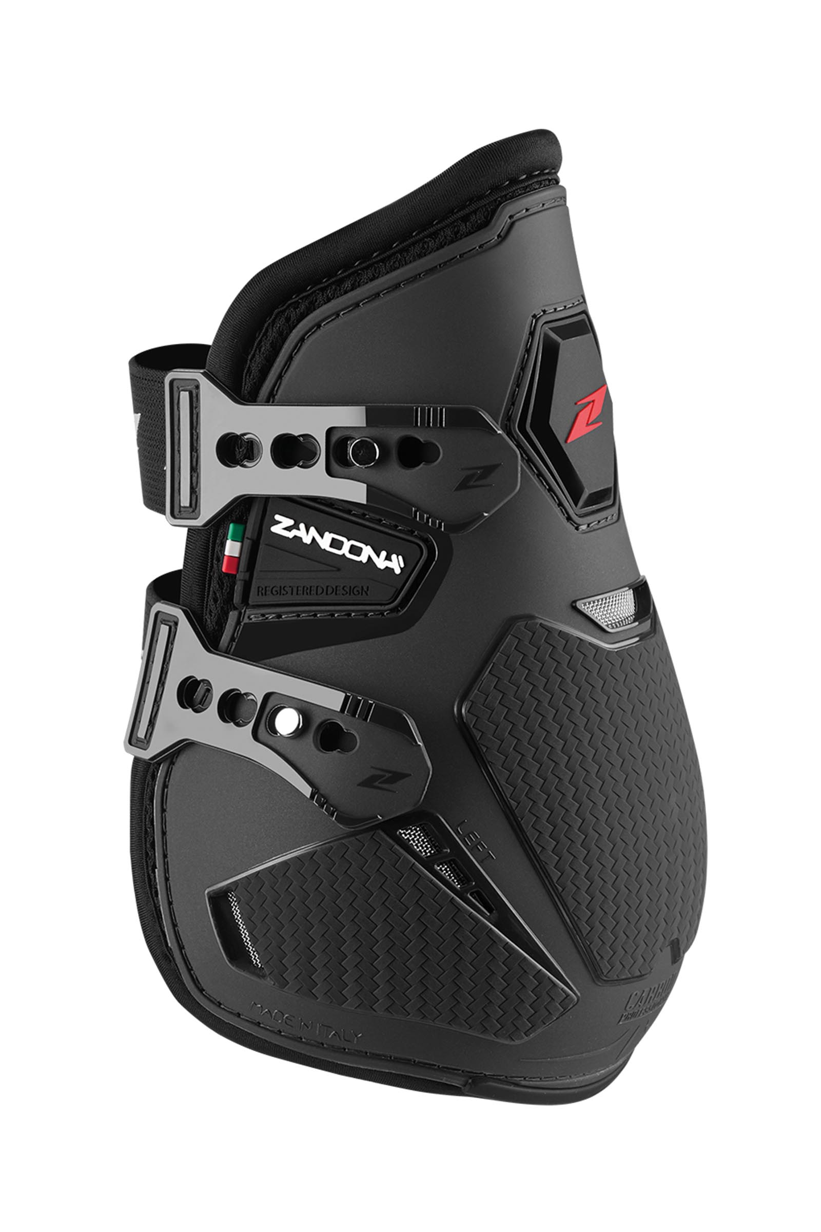 Black Zandona Carbon PROfessional vuohissuojat