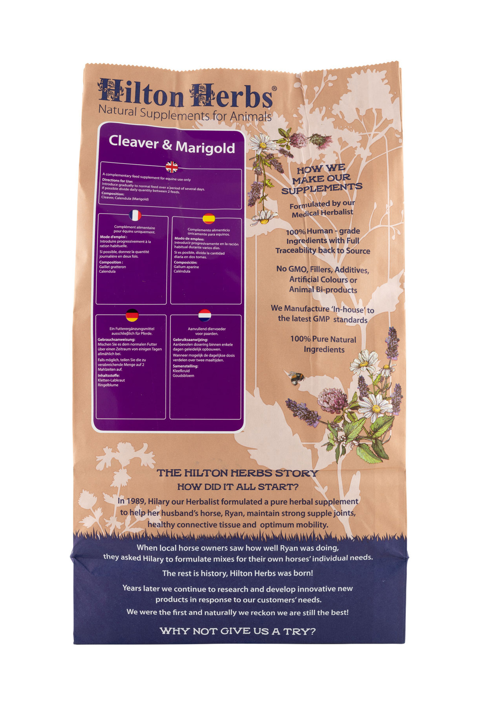 Hilton Herbs Cleaver & Marigold, 1 kilon pussi