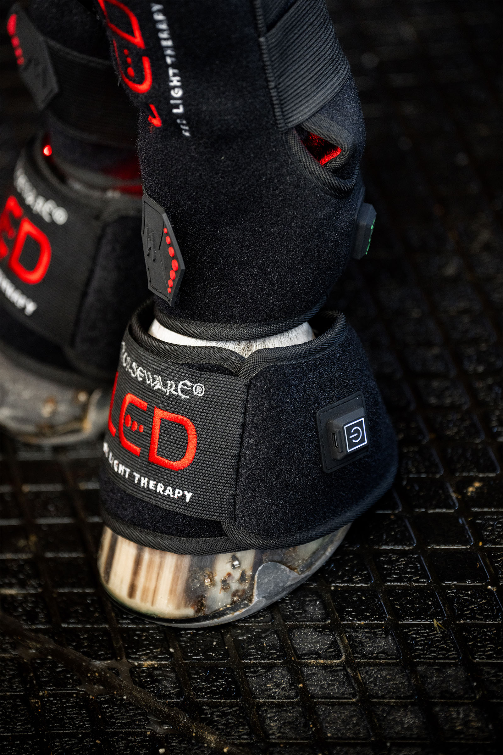 Horseware LED punavalohoitoinen mini hevosbootsi (1 kpl)