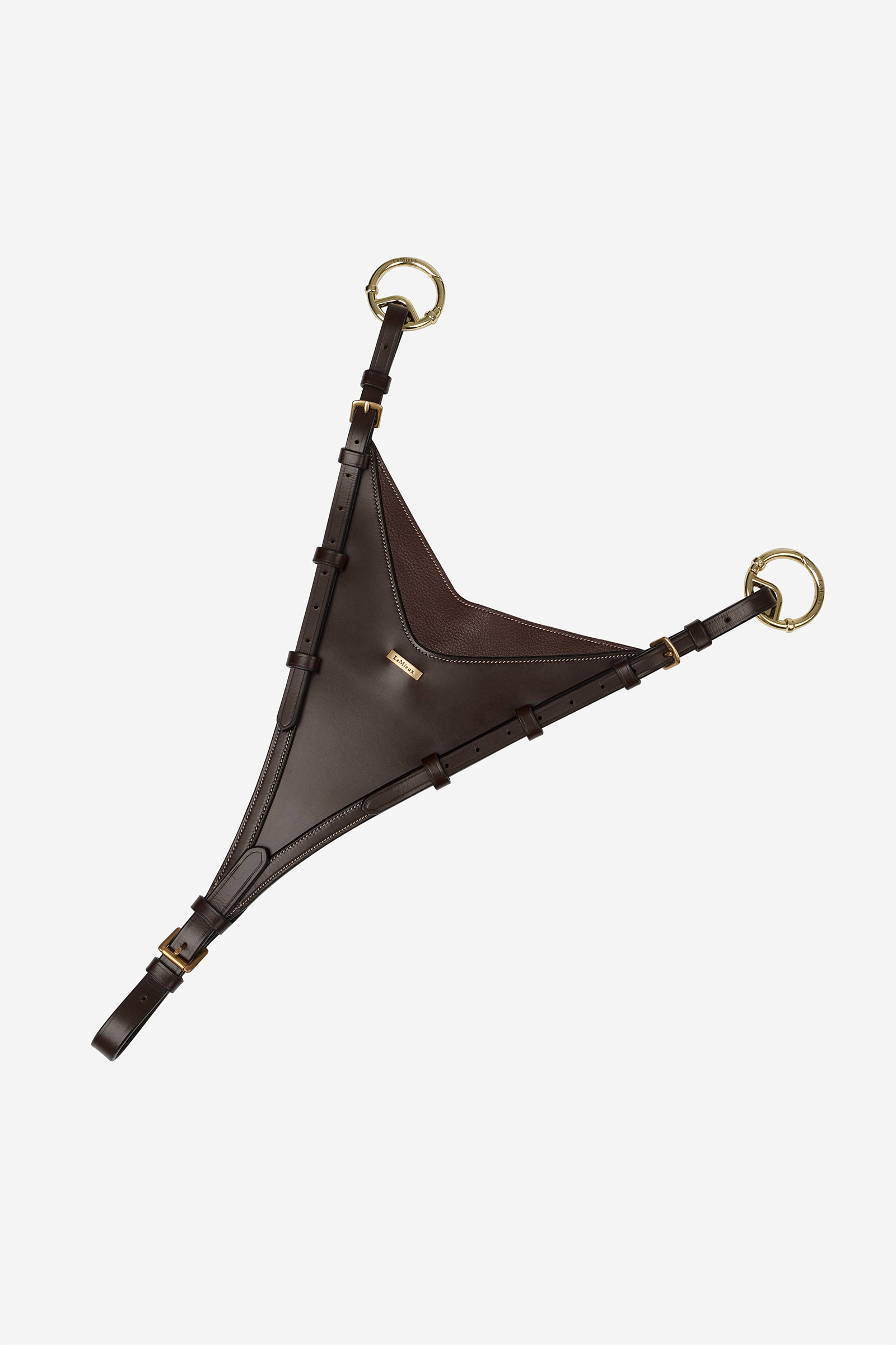 Brown/Brass LeMieux Bib-martingaali