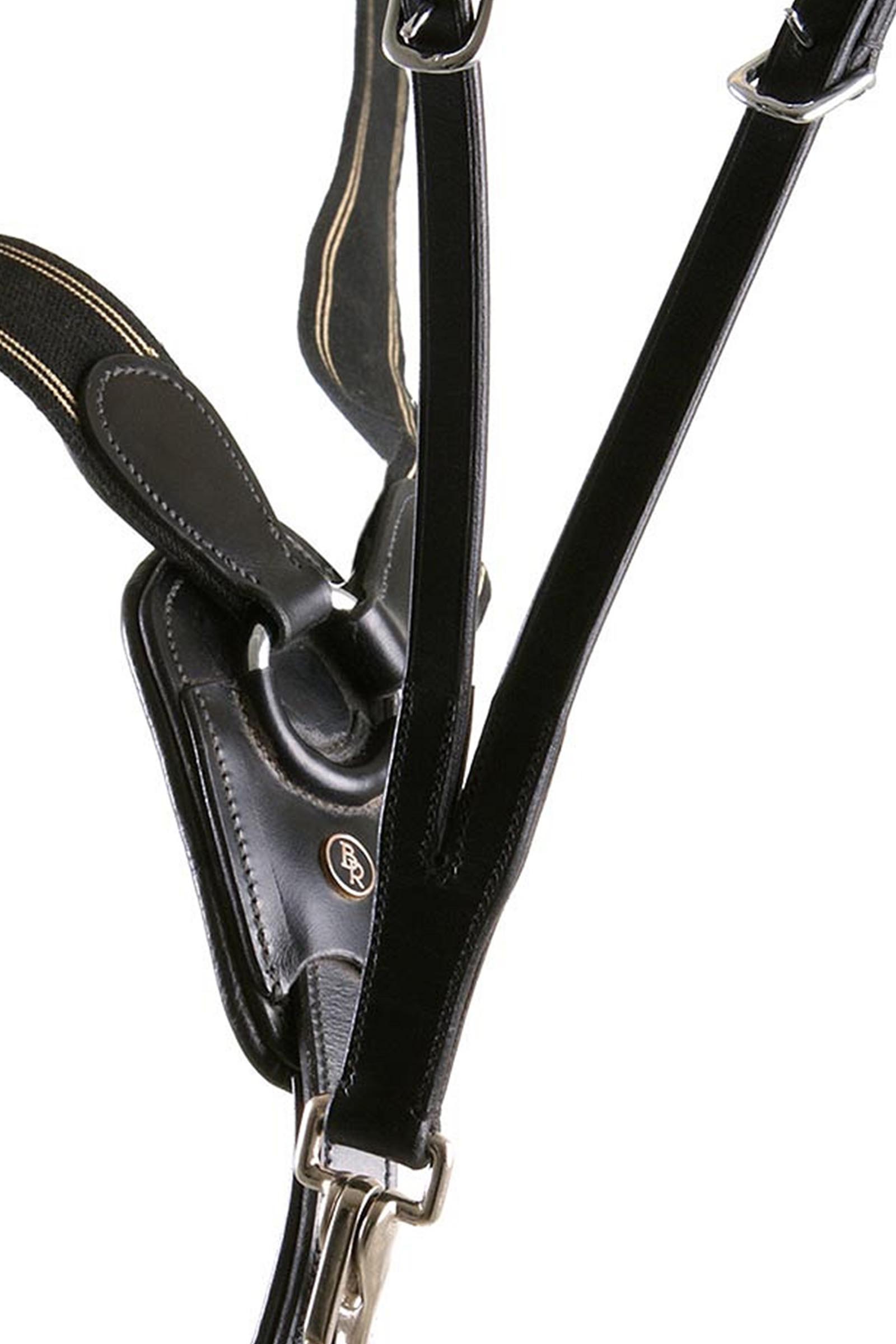 BR Taunton joustava rintaremmi irrotettavalla martingaalilla