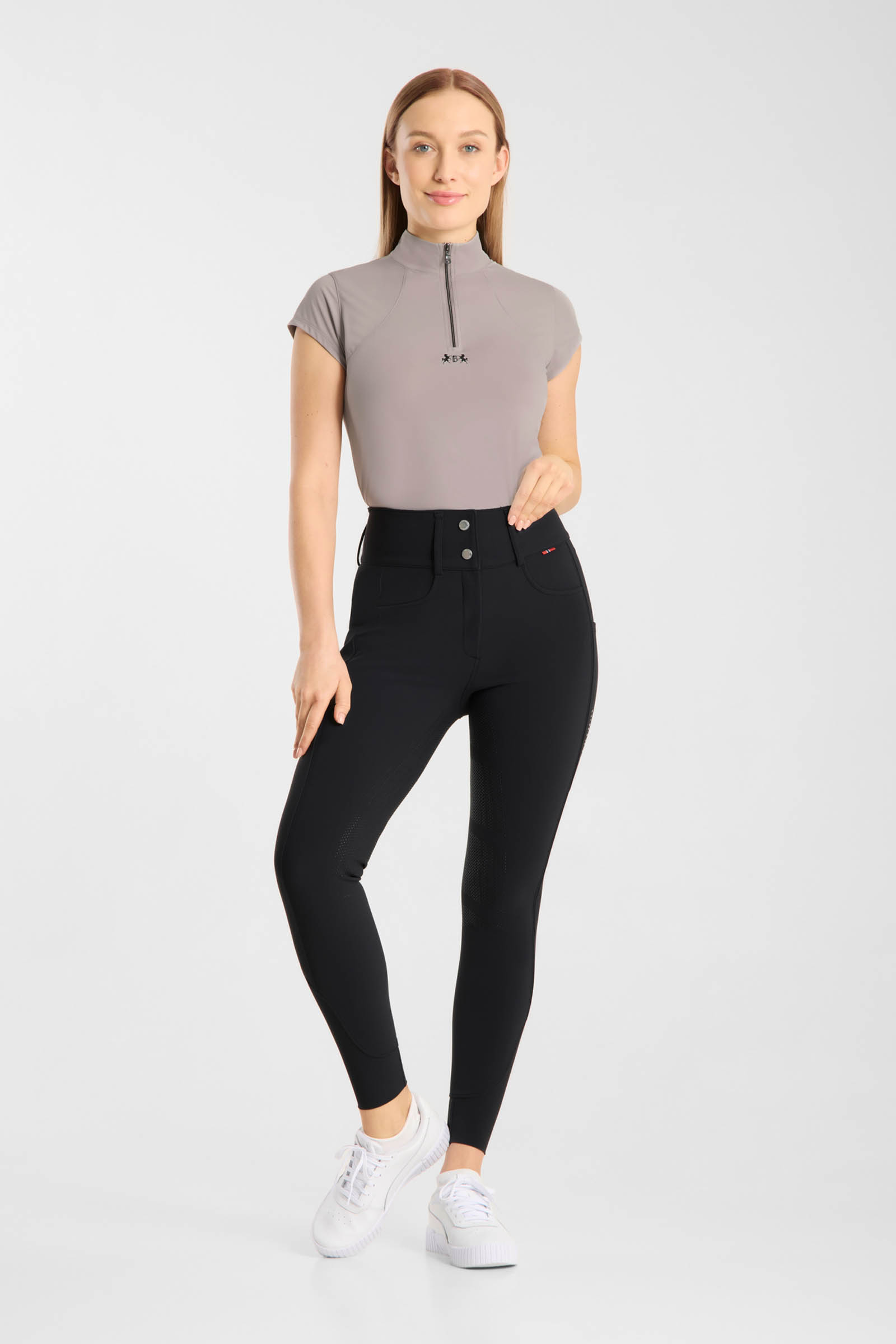 B Vertigo Angela naisten ratsastushousut kokopaikalla