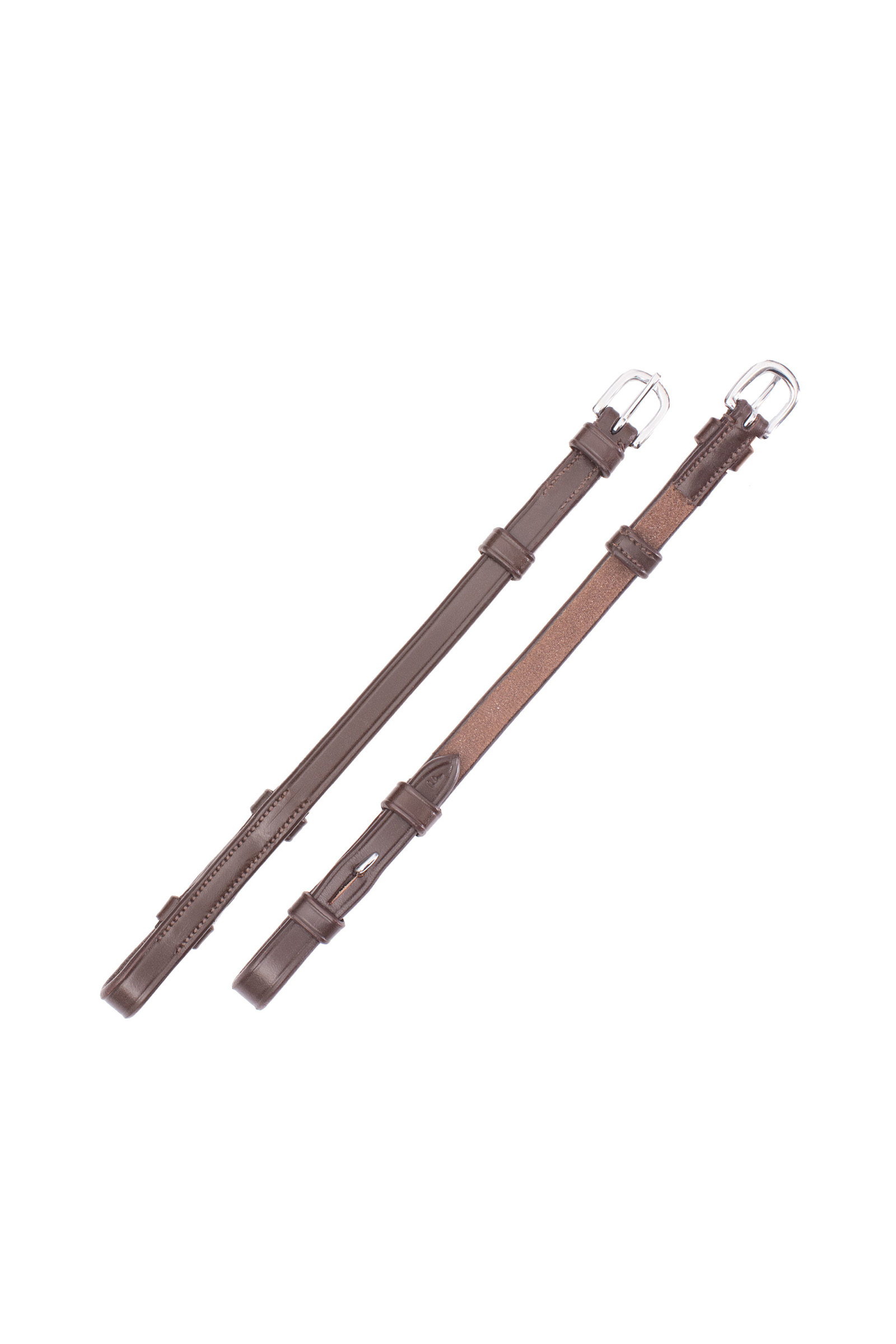 Dark Brown/Silver Schockem&ouml;hle Sports Select poskihihnat