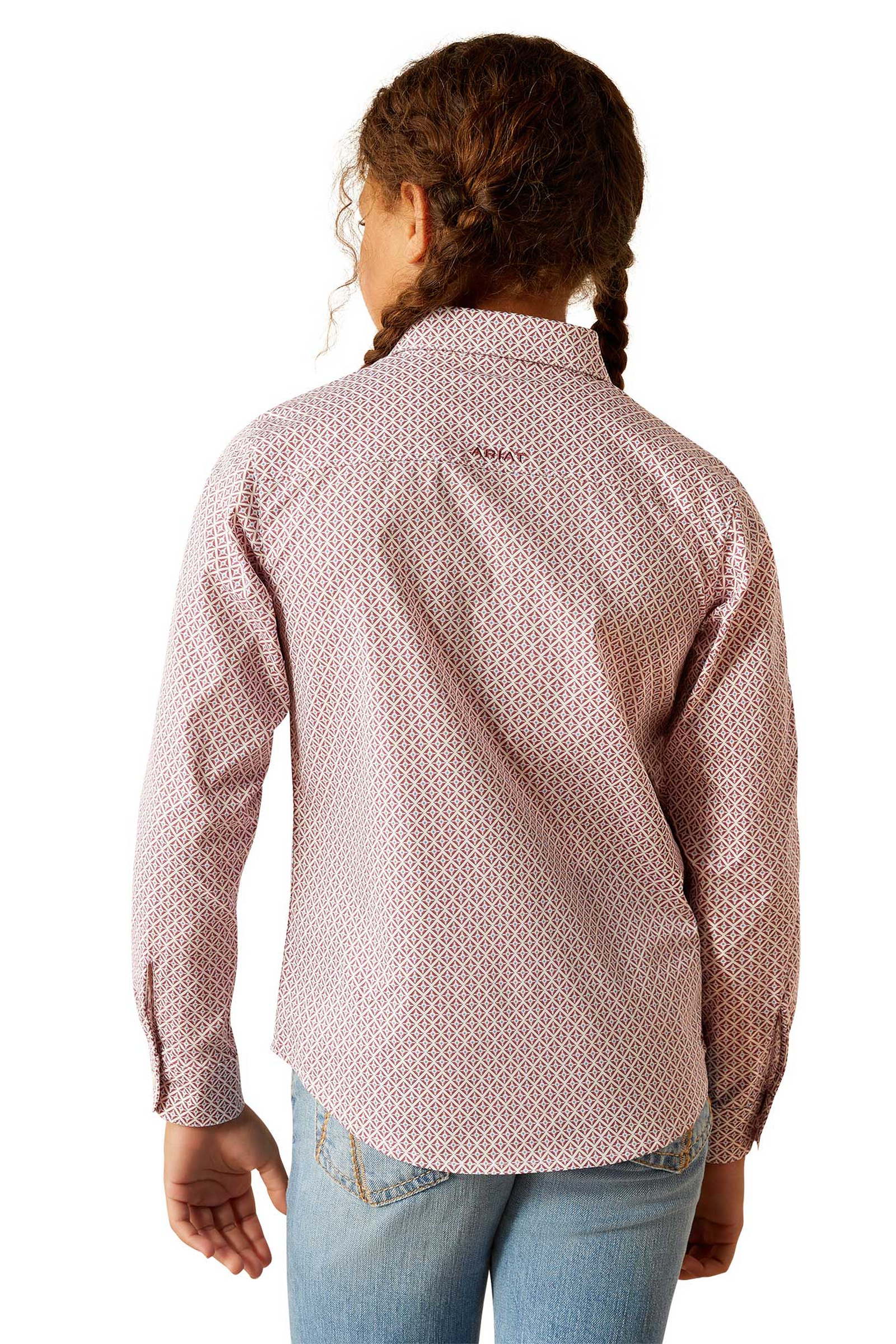 Ariat Team Kirby lasten pitkähihainen western-paita