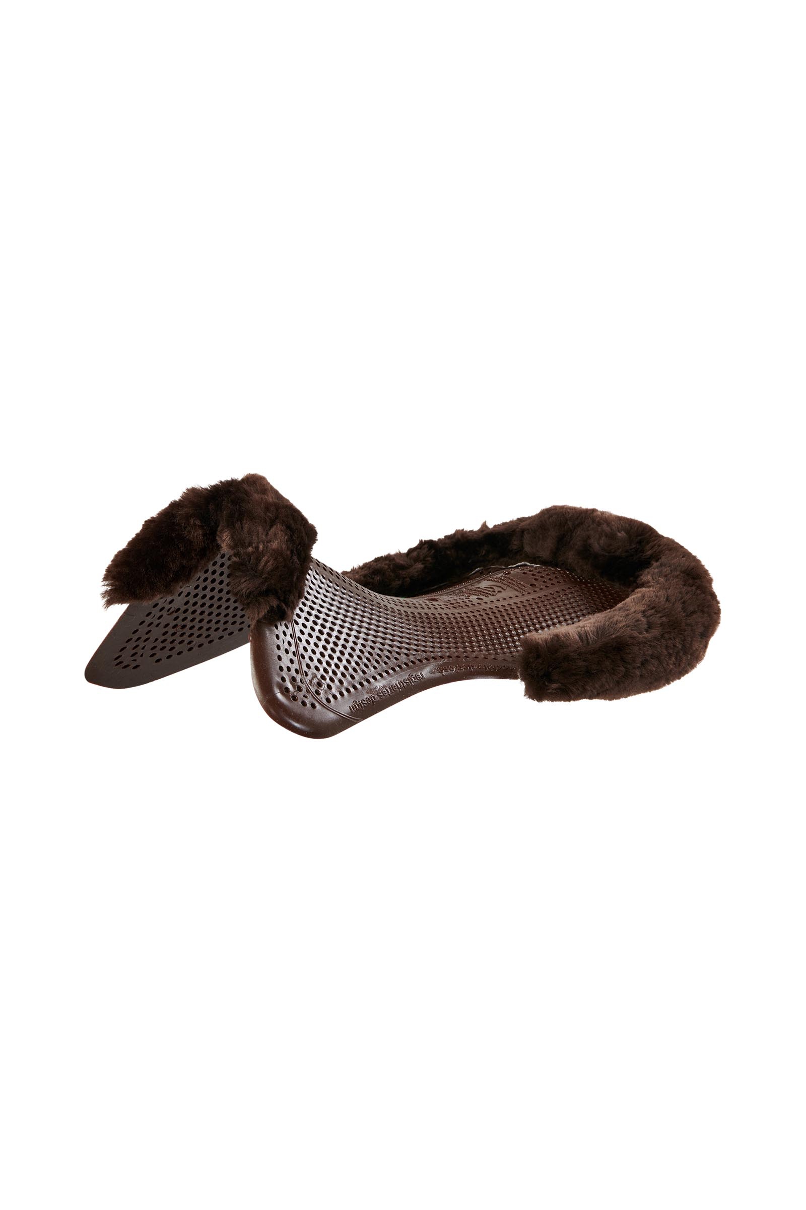 Brown/Brown Acavallo Terapeuttinen Puhdas Geelialusta Lampaankarva-aukolla  