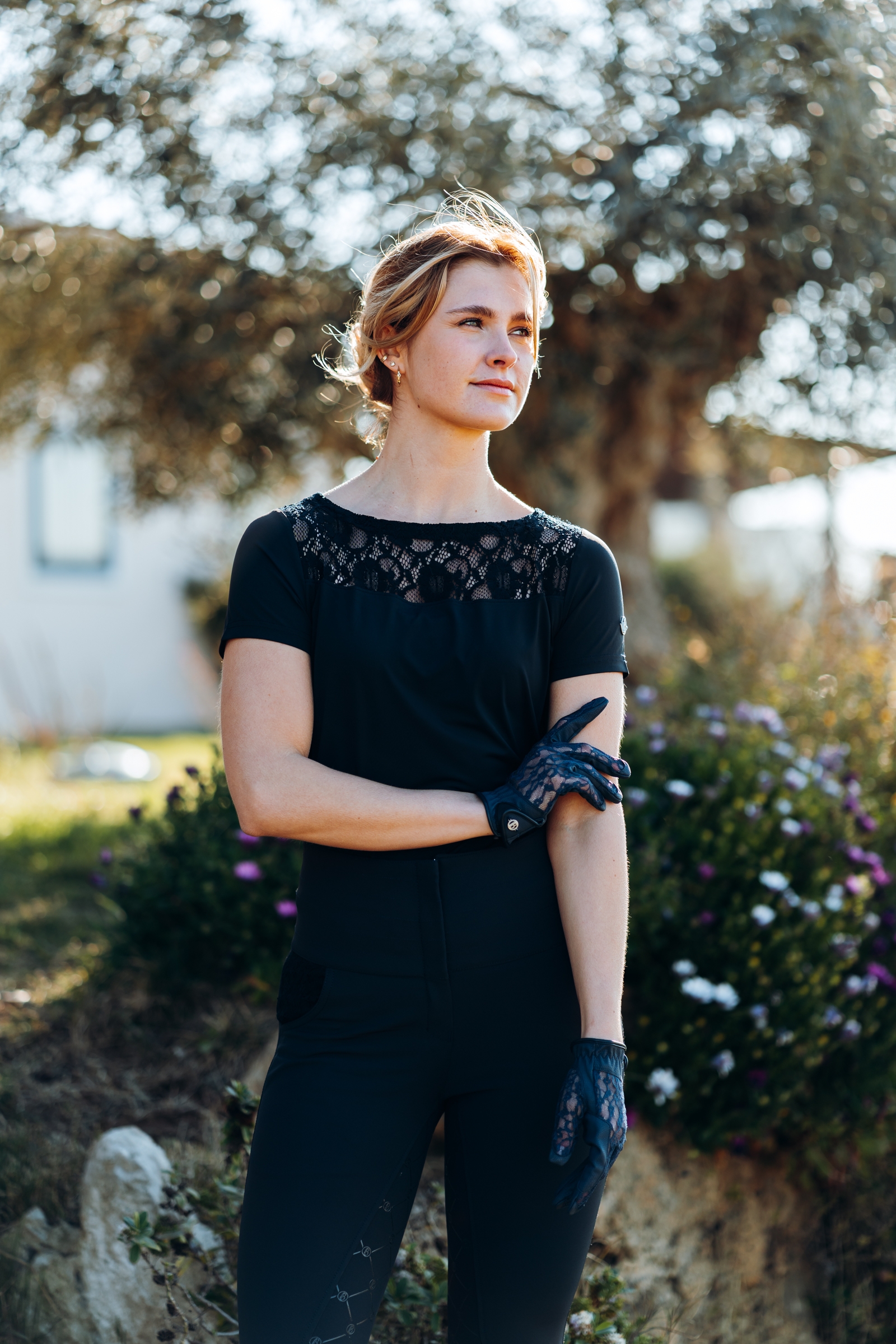 B Vertigo Lace naisten ratsastushanskat