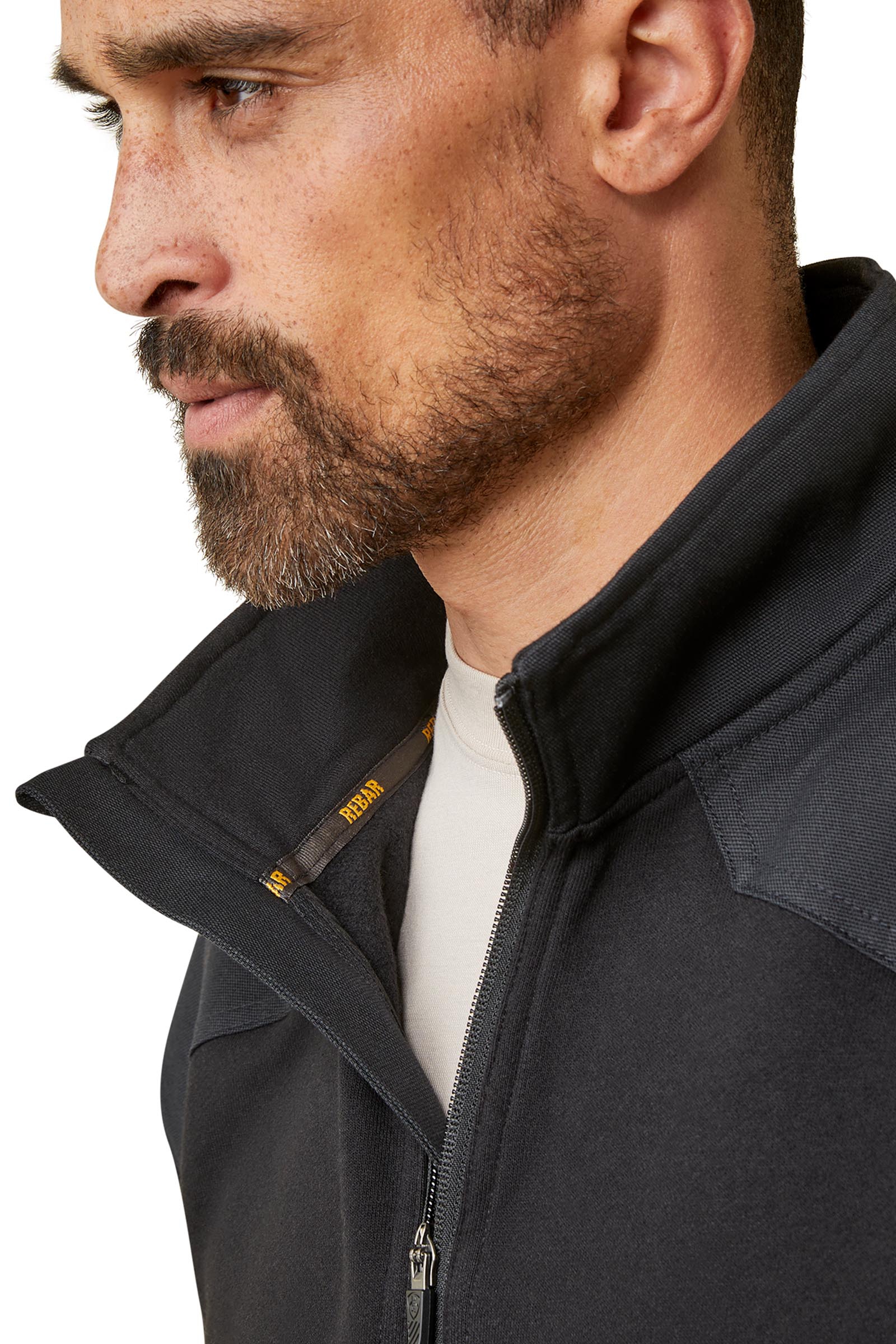 Ariat Rebar Workman Duracanvas Miesten collegepaita 1/4 vetoketjulla