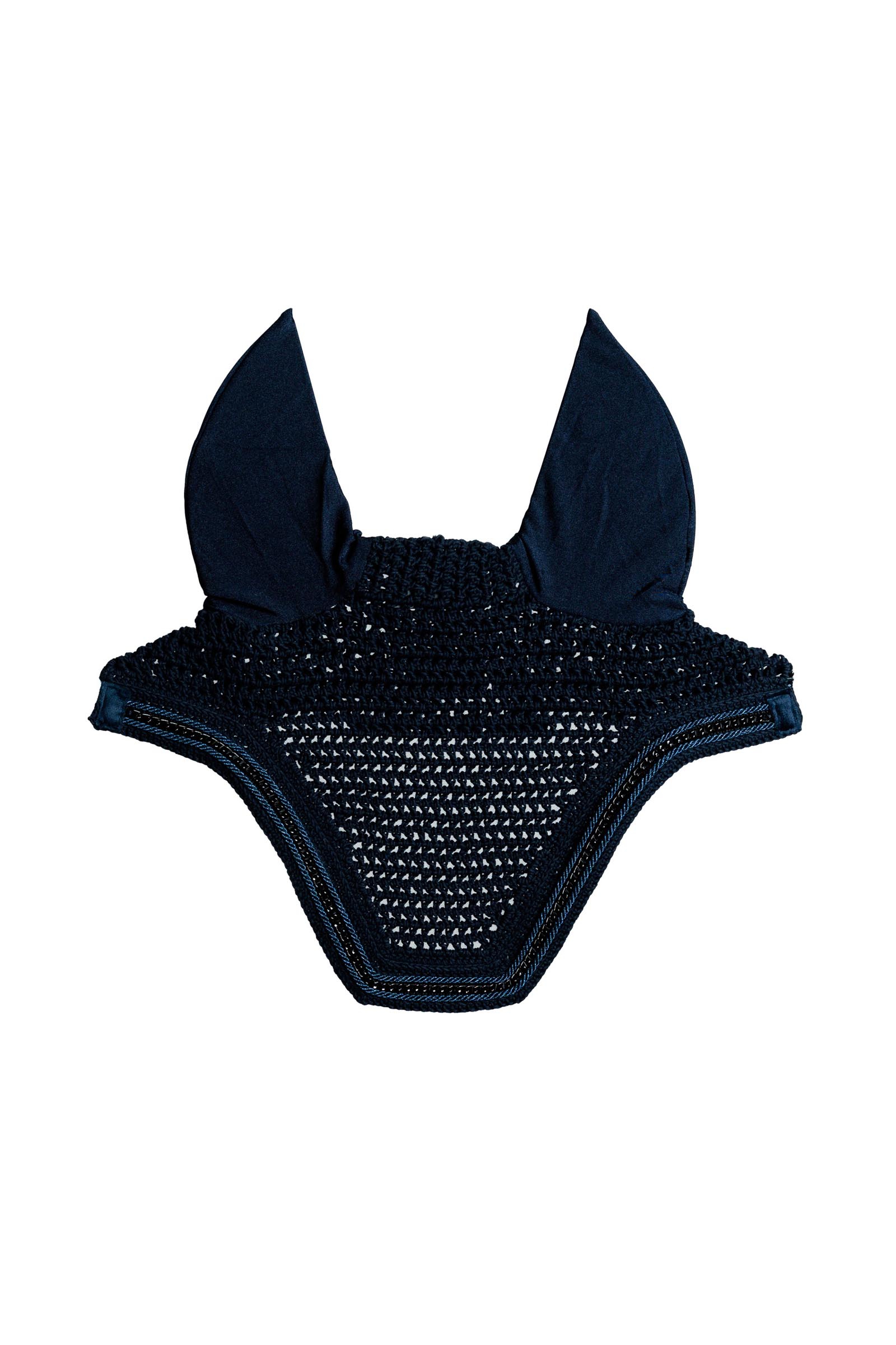 Navy Kentucky Horsewear Wellington k&auml;rp&auml;shuppu metalliketjulla  