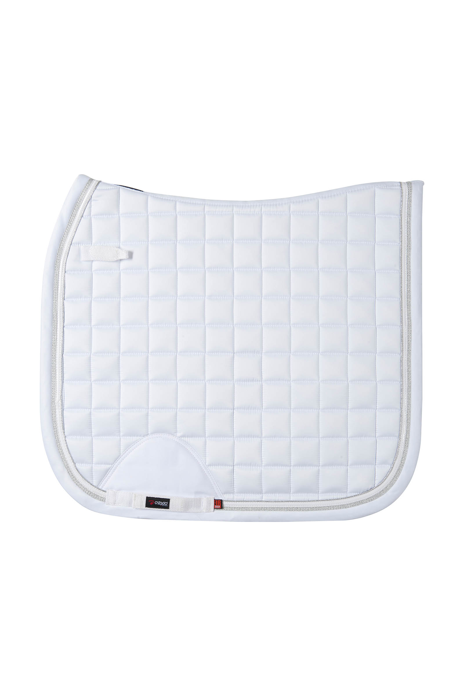 WH/AB Catago Fir-Tech Elegant Dressage Saddle Pad