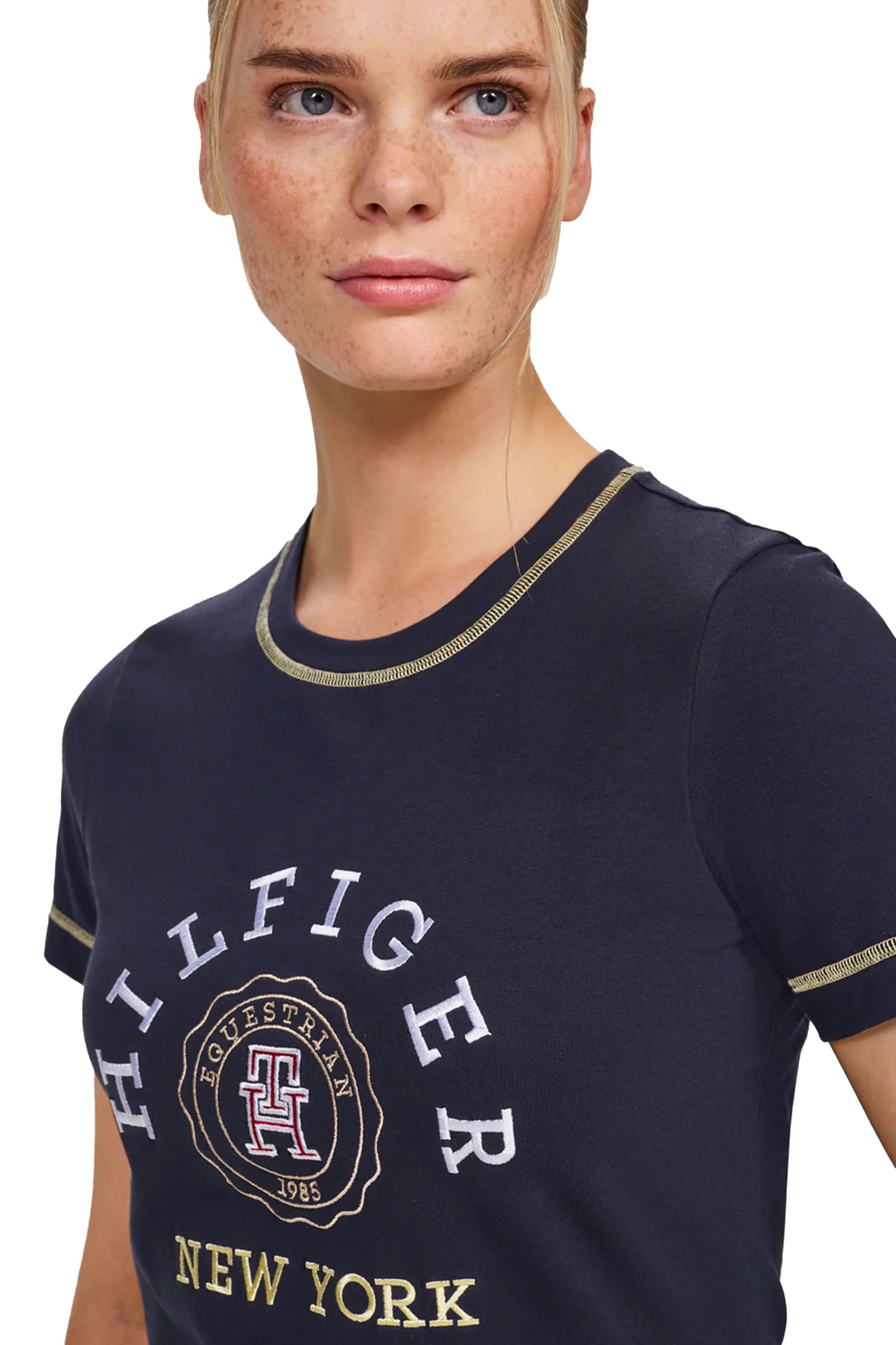 Tommy Hilfiger Equestrian Newport graafinen t-paita