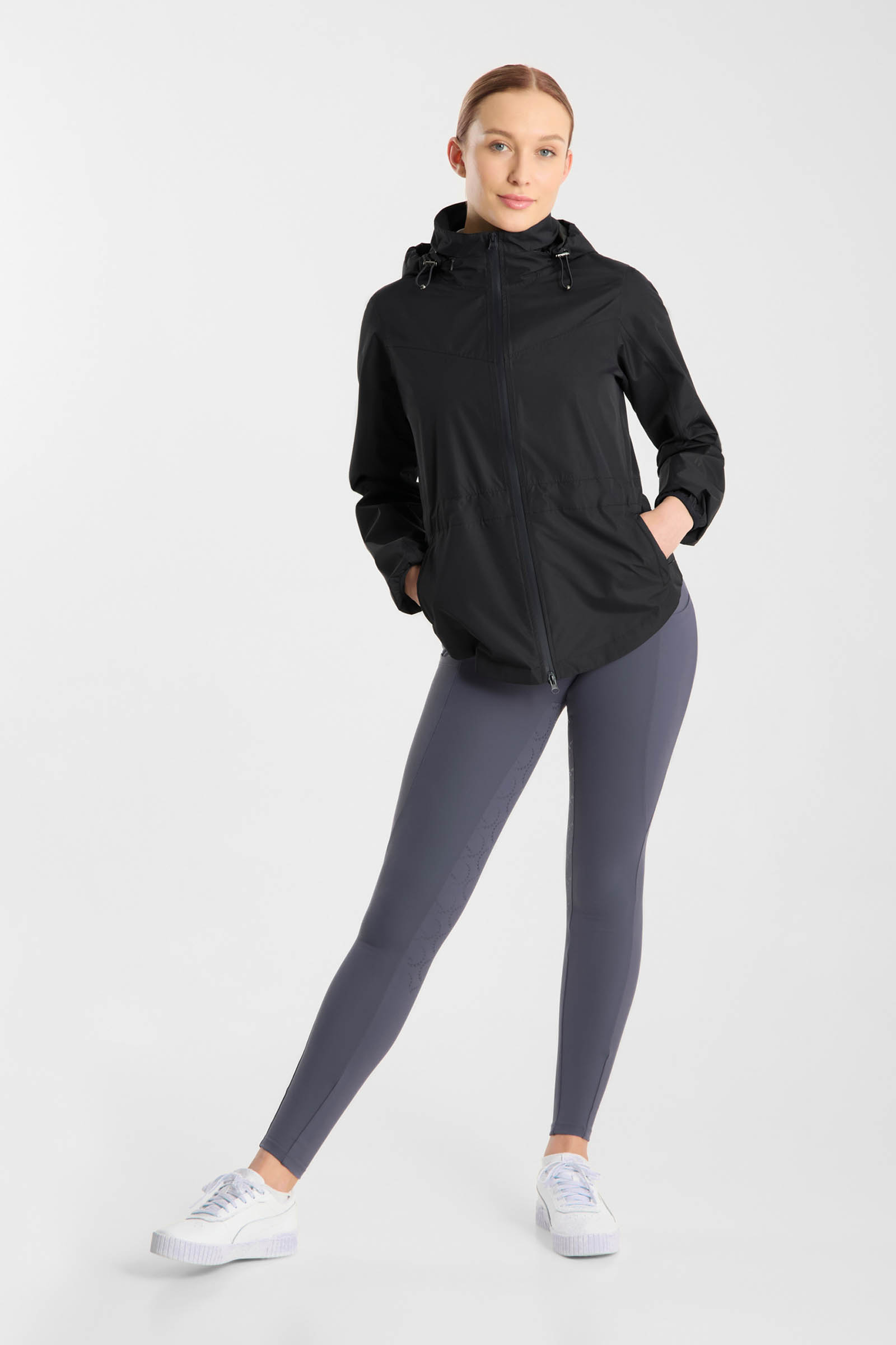 Horze Fiora kevyt vedenpit&auml;v&auml; ratsastustakki naisille