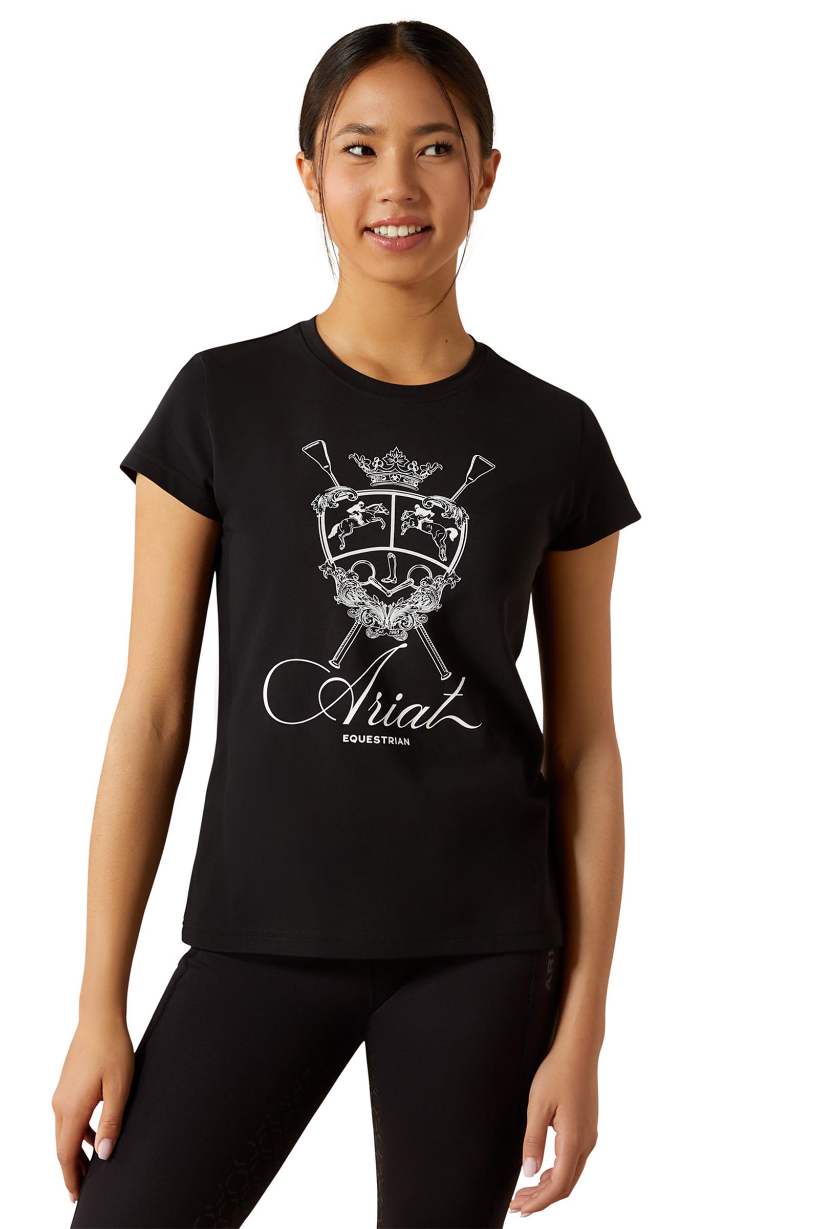 Ariat Ritzy Logo lasten lyhythihainen paita