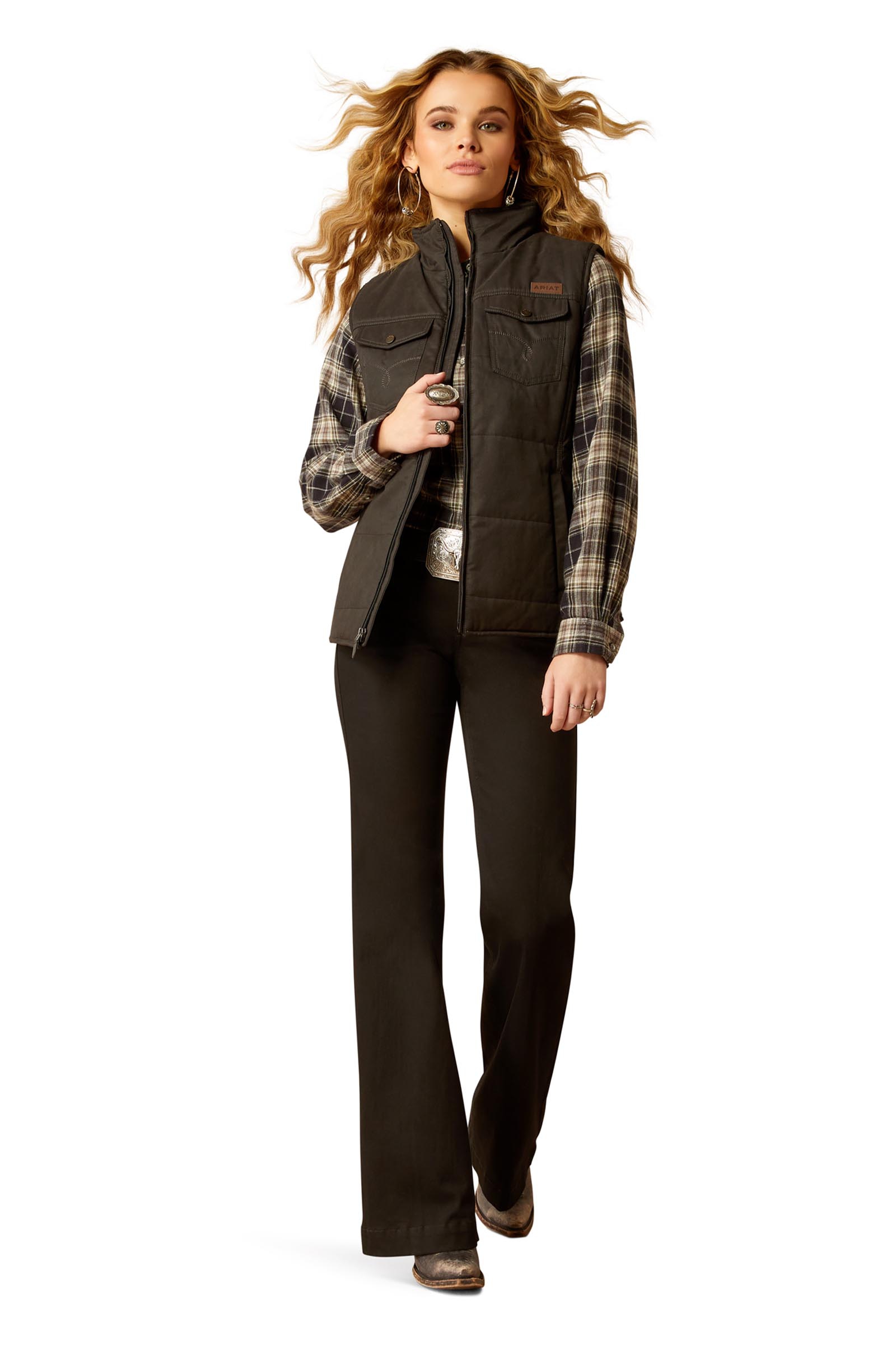 Ariat Grizzly Naisten tikattu liivi