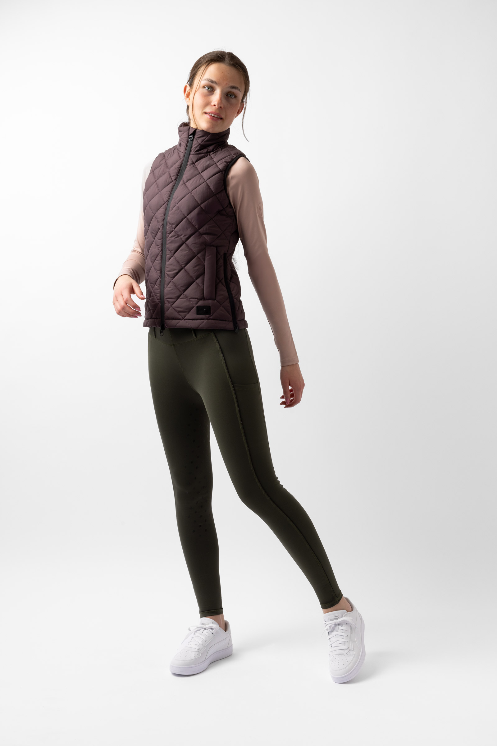 Horze Young Rider NAIA naisten ratsastustoppaliivi