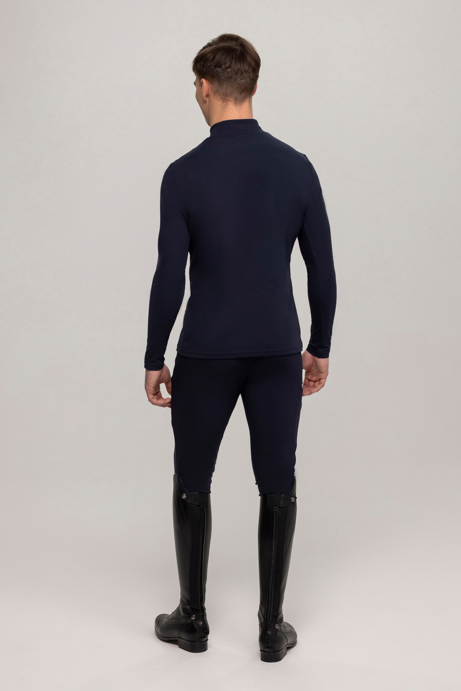 Tommy Hilfiger Equestrian Phoenix miesten pitkähihainen paita korkealla kauluksella