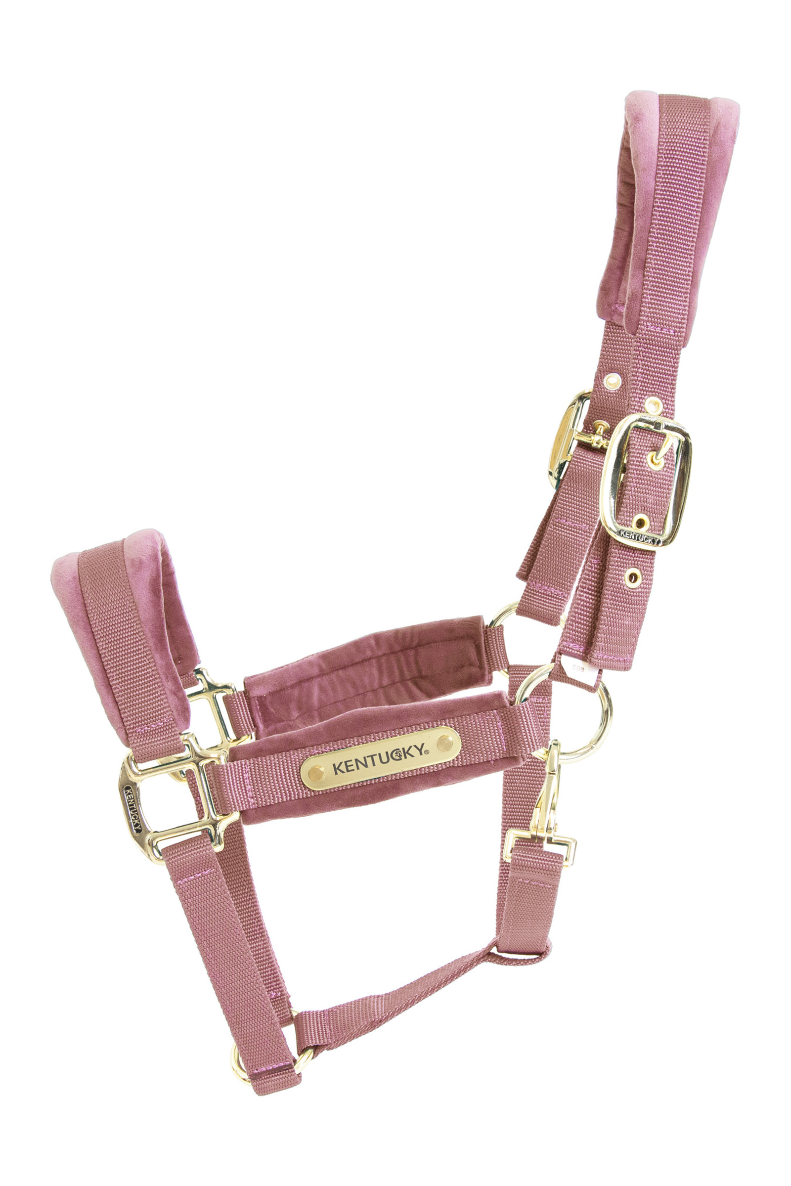 Light Pink Kentucky Horsewear Velvet riimu