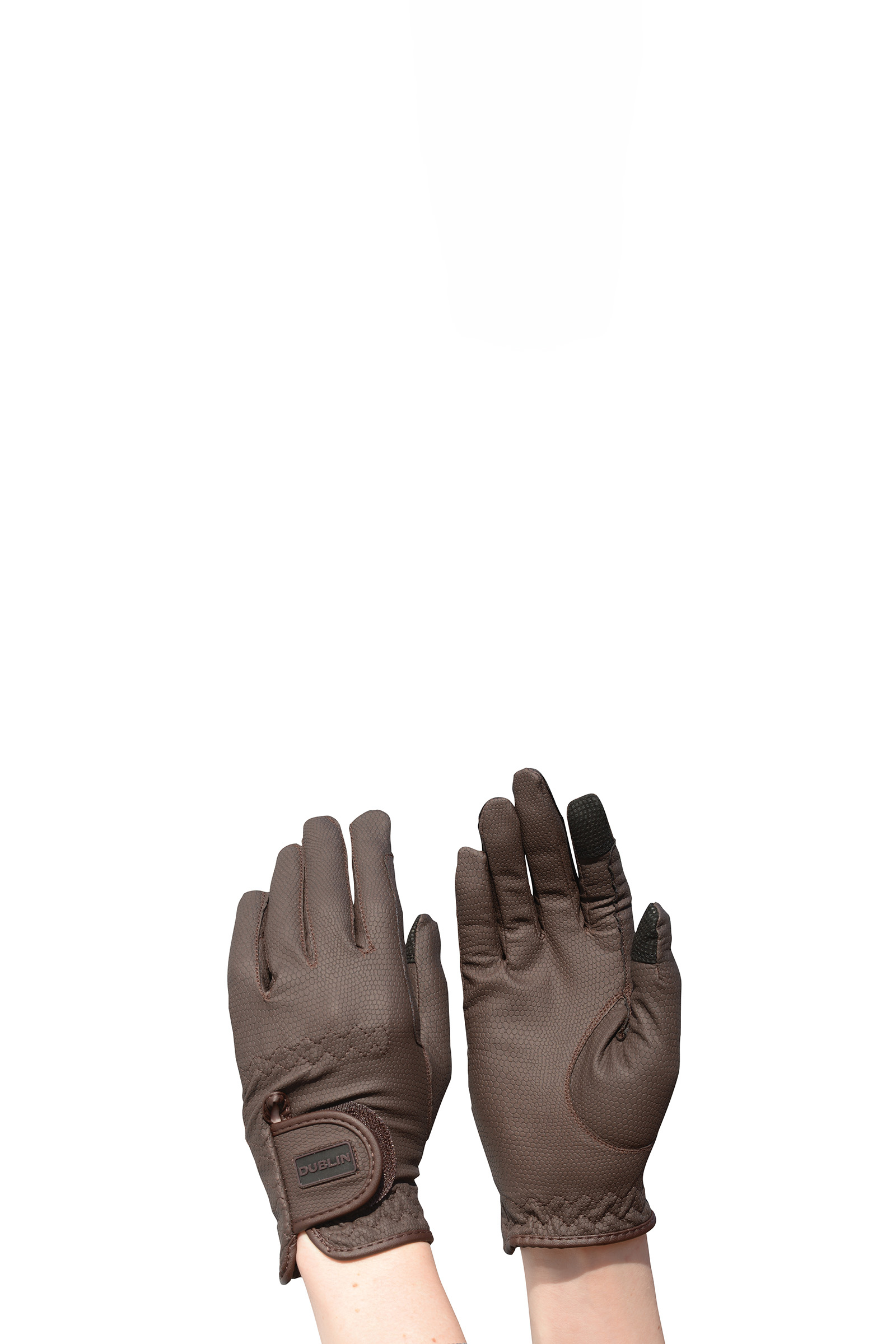 Dublin Everyday -kosketusn&auml;yt&ouml;n kanssa yhteensopivat ratsastushanskat