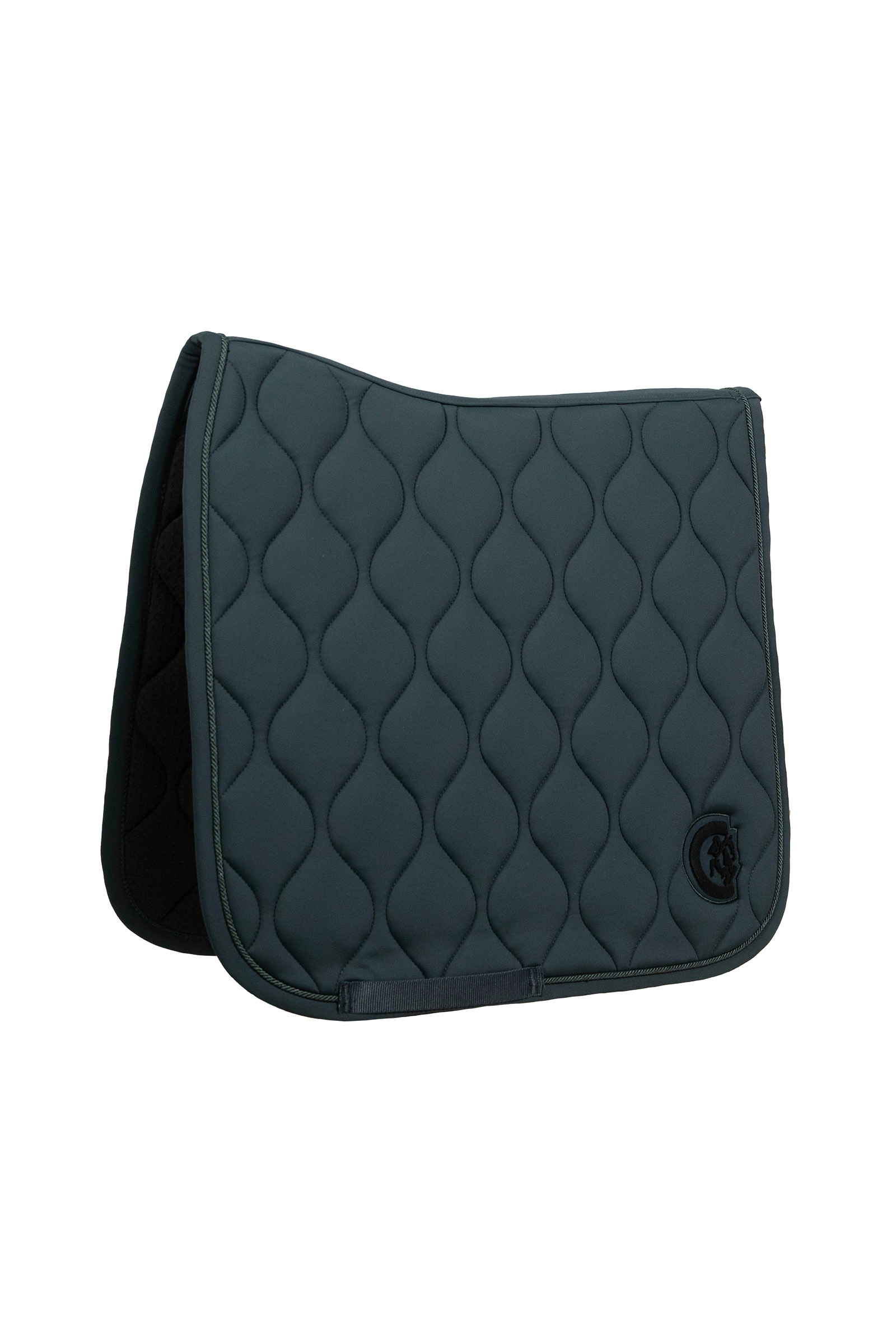 pine green Kentucky Horsewear satulahuopa Wave 3D Logo Kouluratsastus