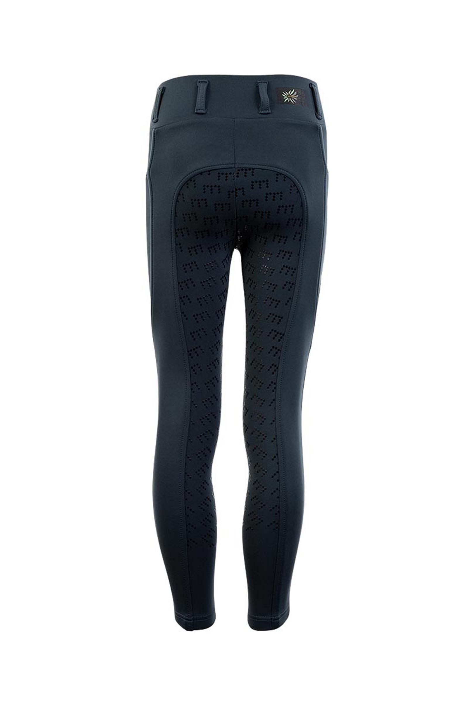 Midnight Navy BR Mini Kids riding treggings silikonipaikkalla