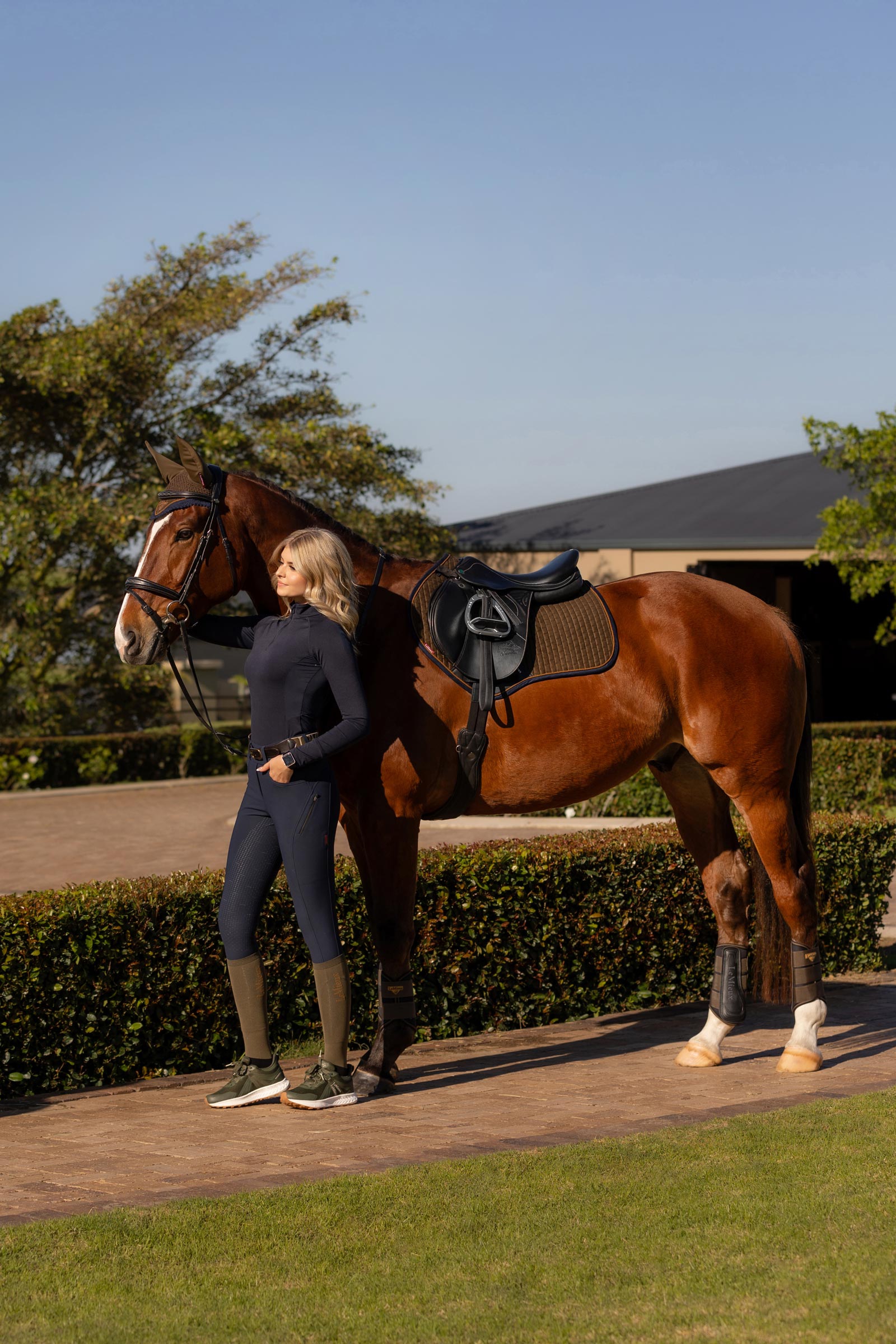 LeMieux Suede Square CC Estesatulahuopa