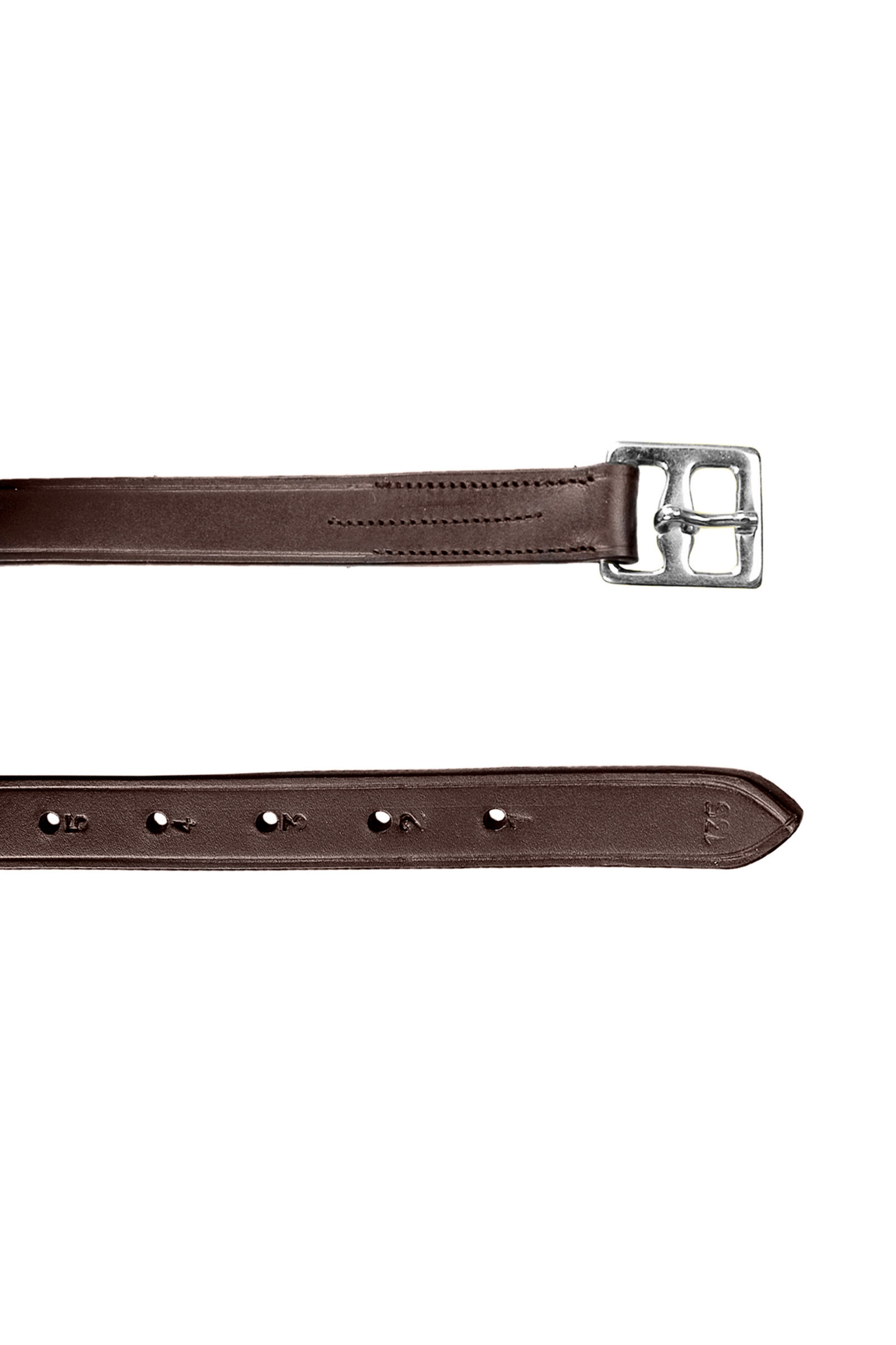 Tummanruskea Horze jalustinhihnat