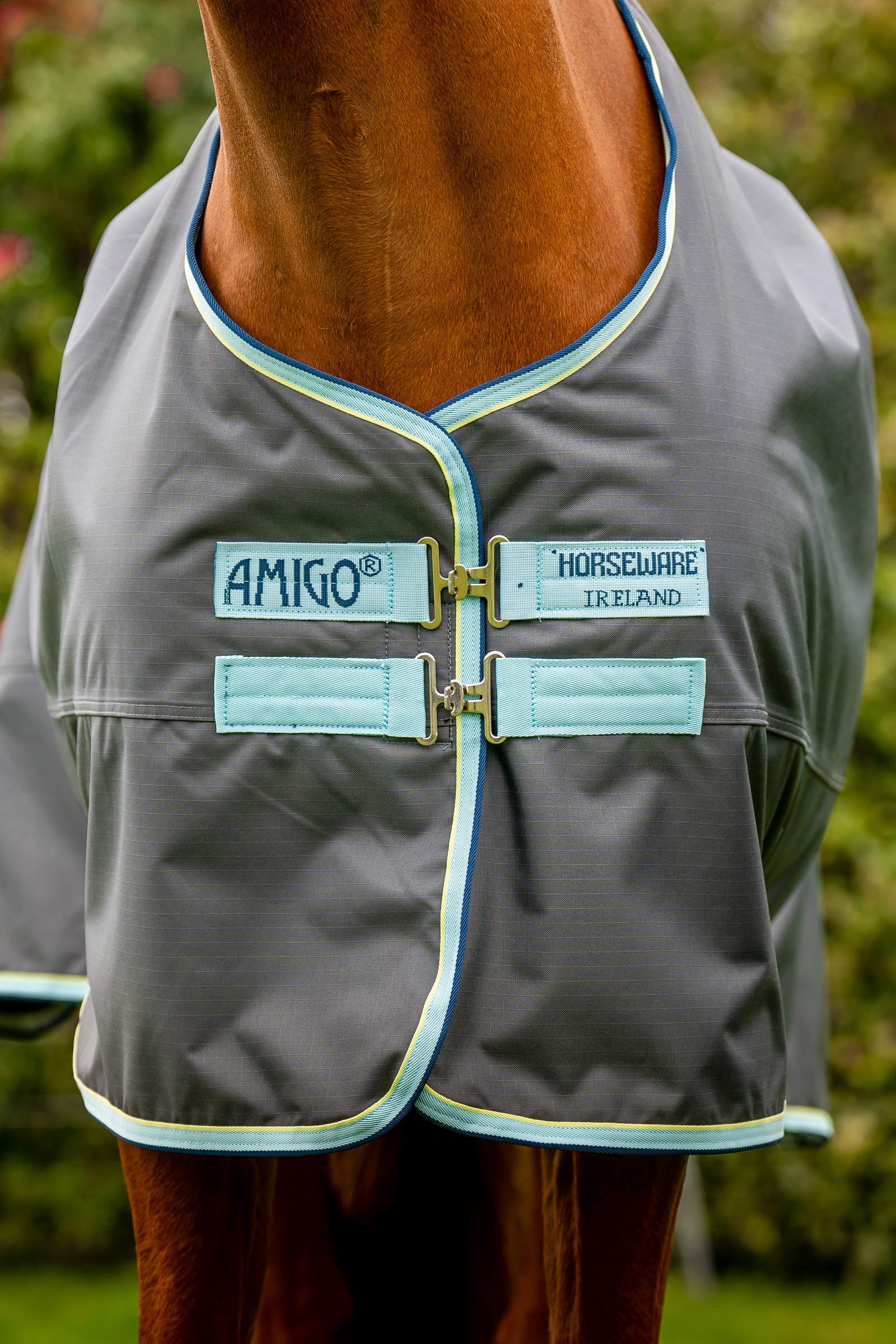 Horseware Amigo Hero Ripstop Plus ulkoloimi irrotettavalla kaulaosalla, 200g