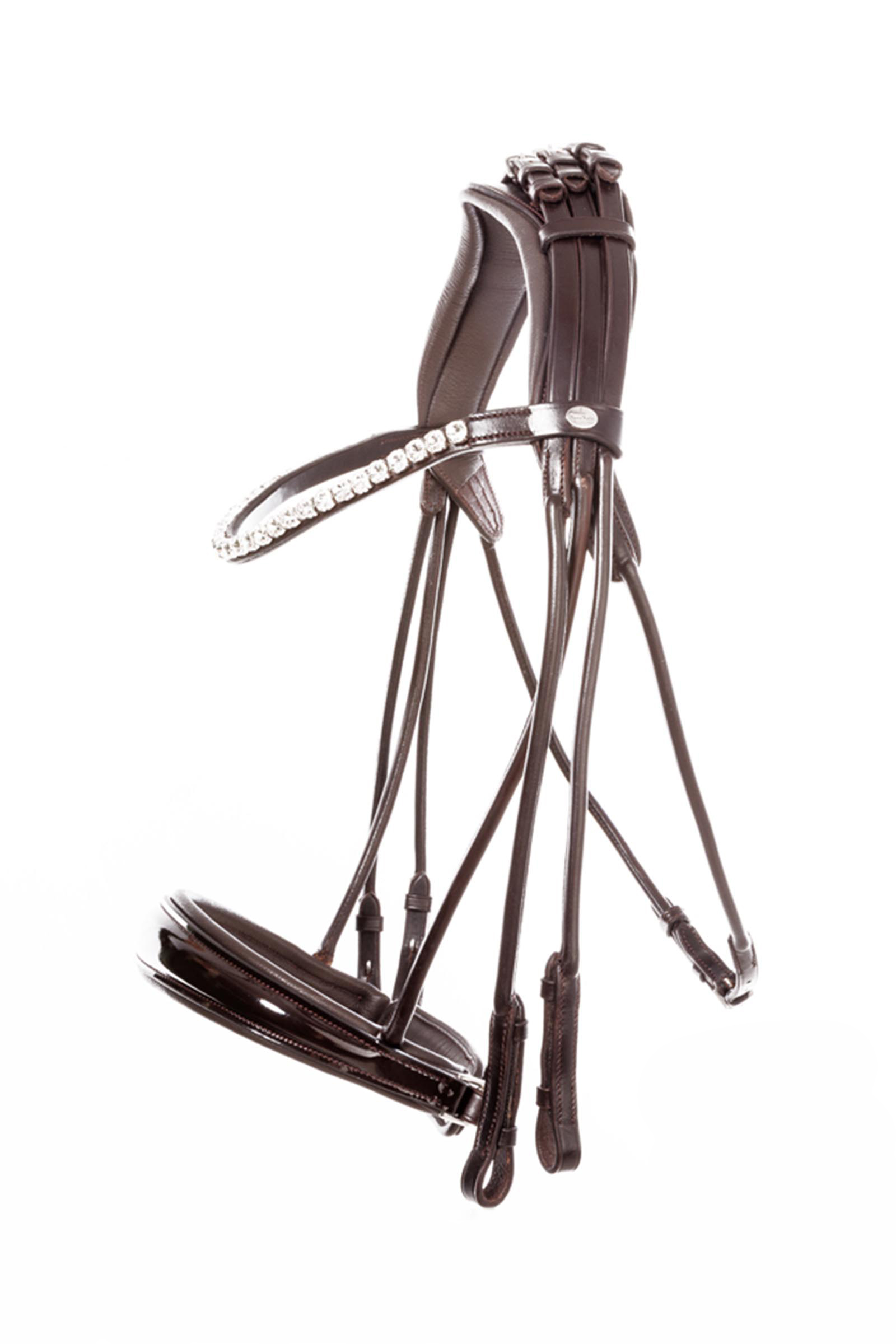 Brown-Patent/Brown Kavalkade Fleur kandaarisuitset