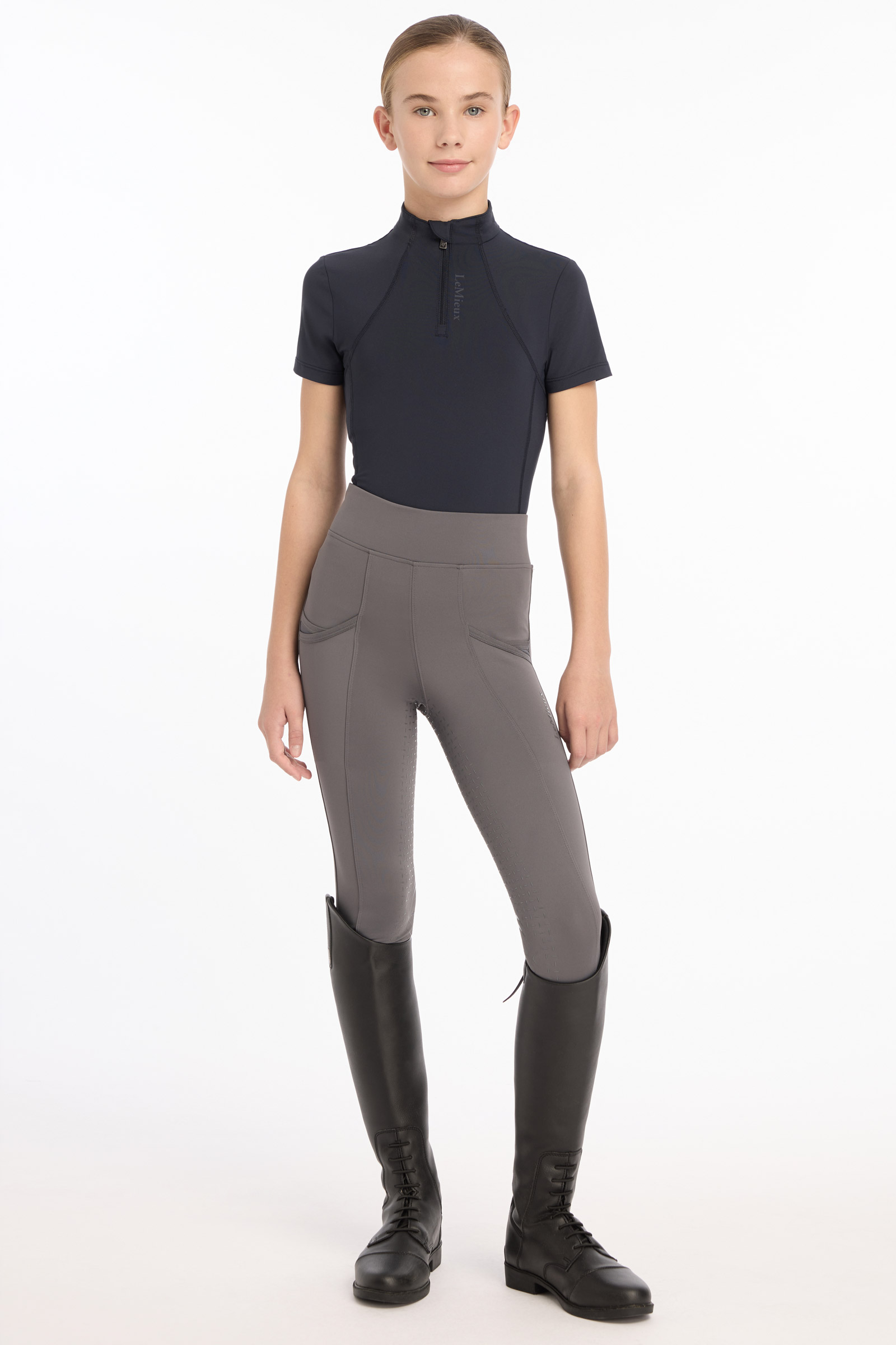 LeMieux lyhythihainen aluskerros nuorille ratsastajille