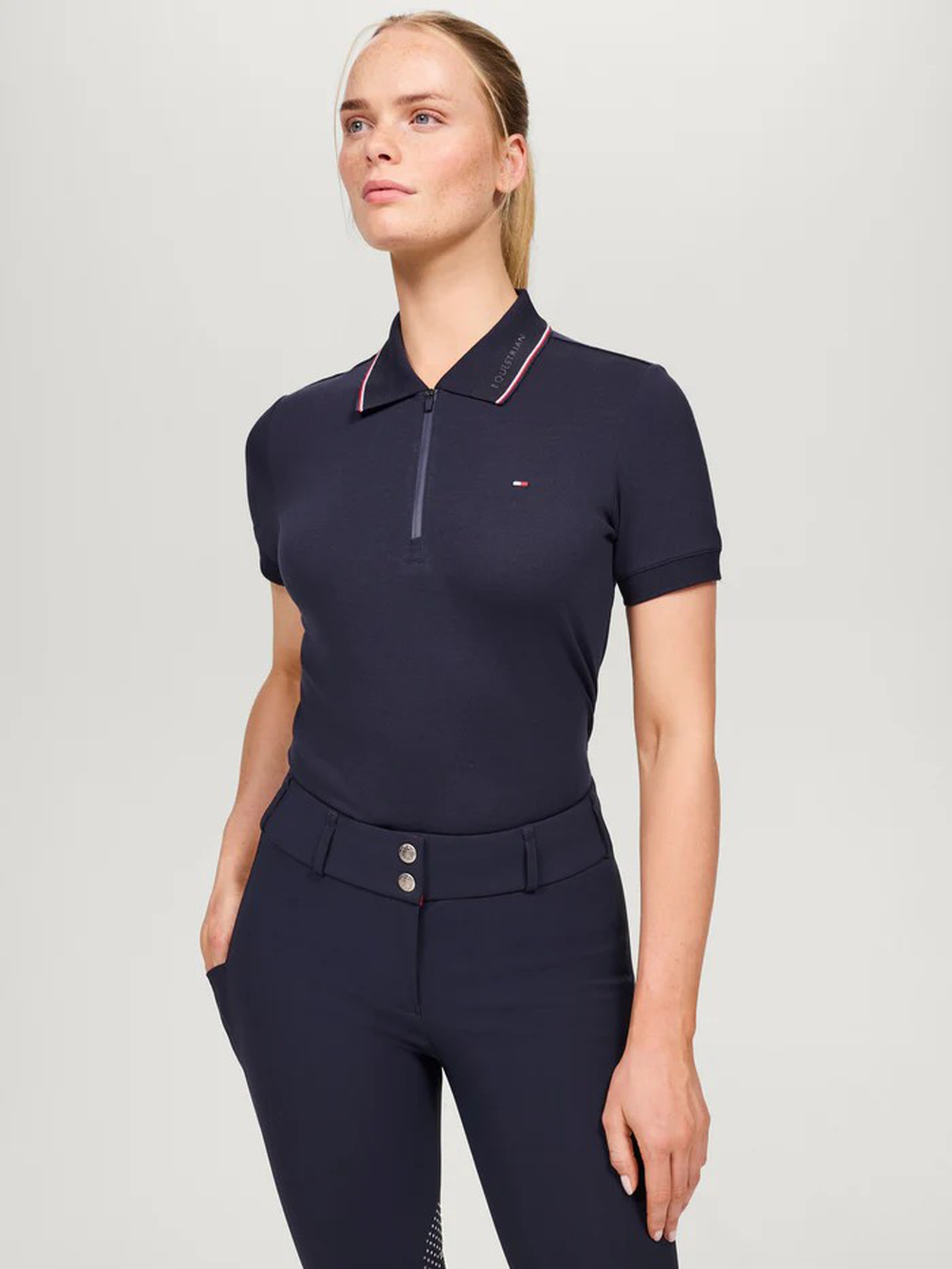 Tommy Hilfiger Equestrian Camden naisten vetoketjullinen pikeepaita