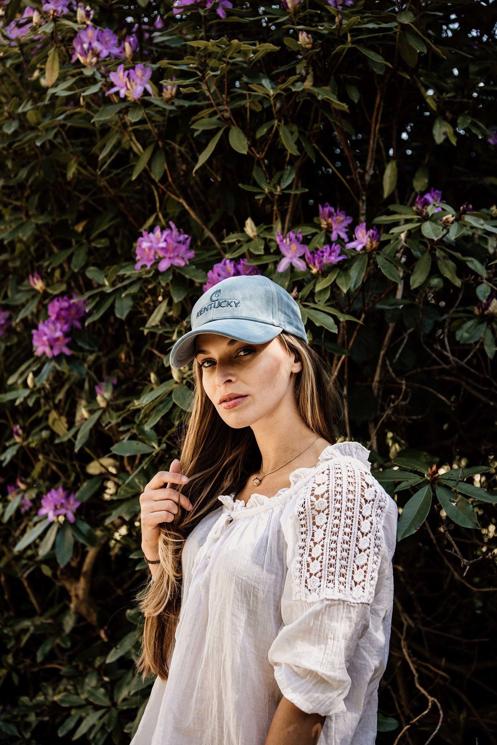 Light Blue Kentucky Horseware Velvet lippis