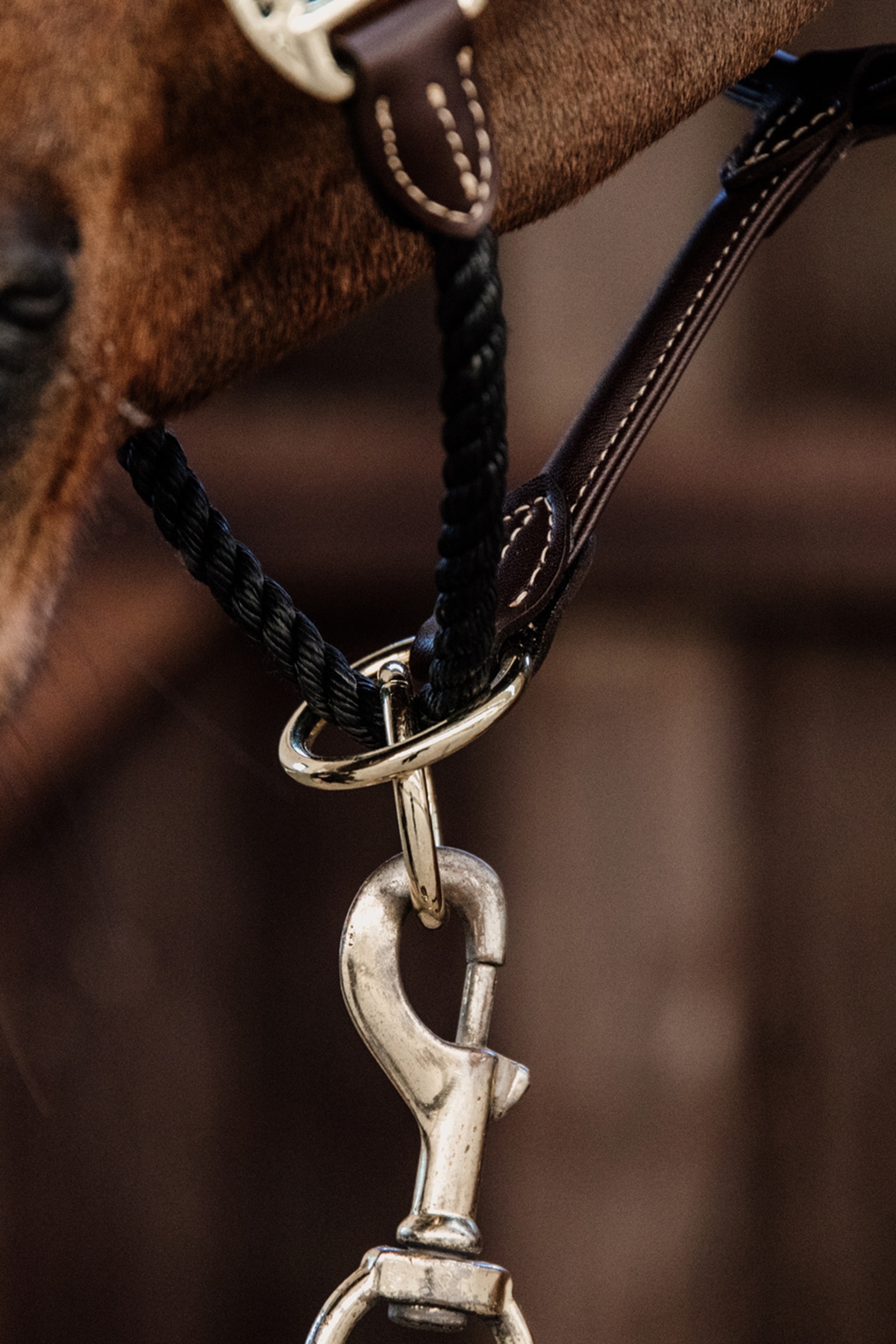 Kentucky Horsewear Leather Rope riimu