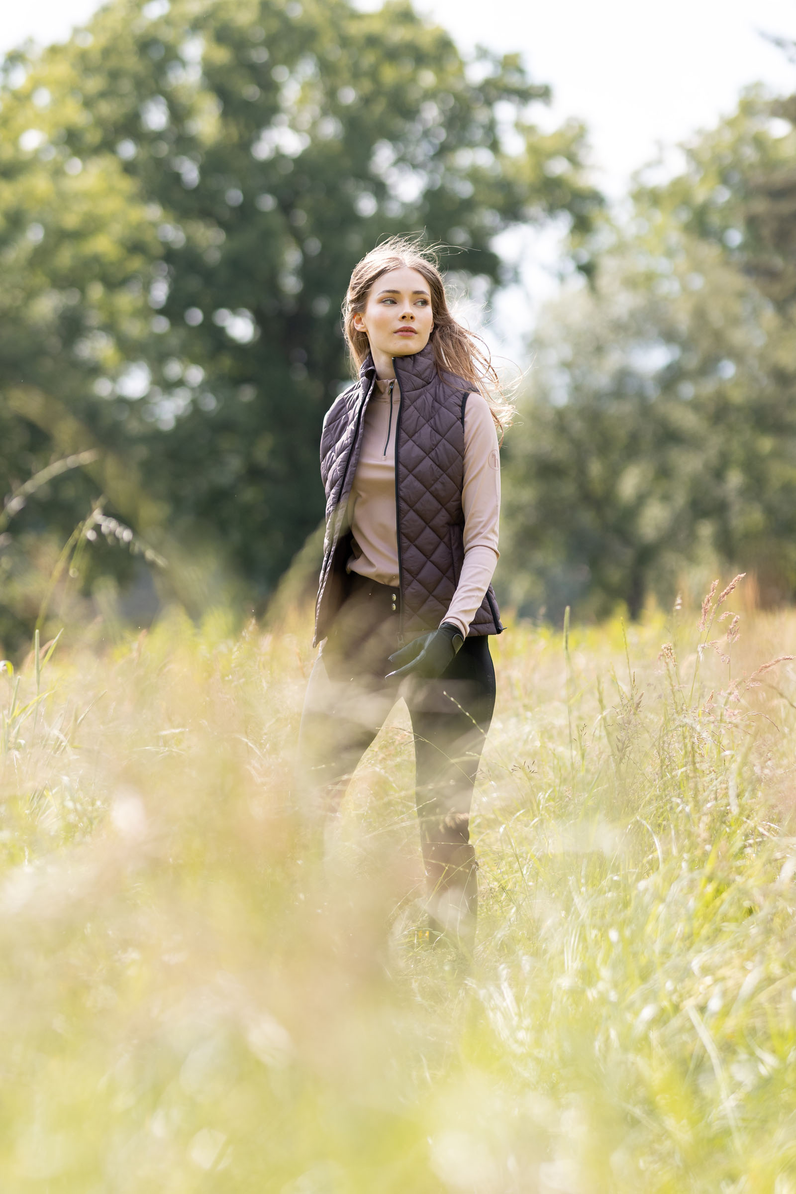 Horze Young Rider NAIA naisten ratsastustoppaliivi