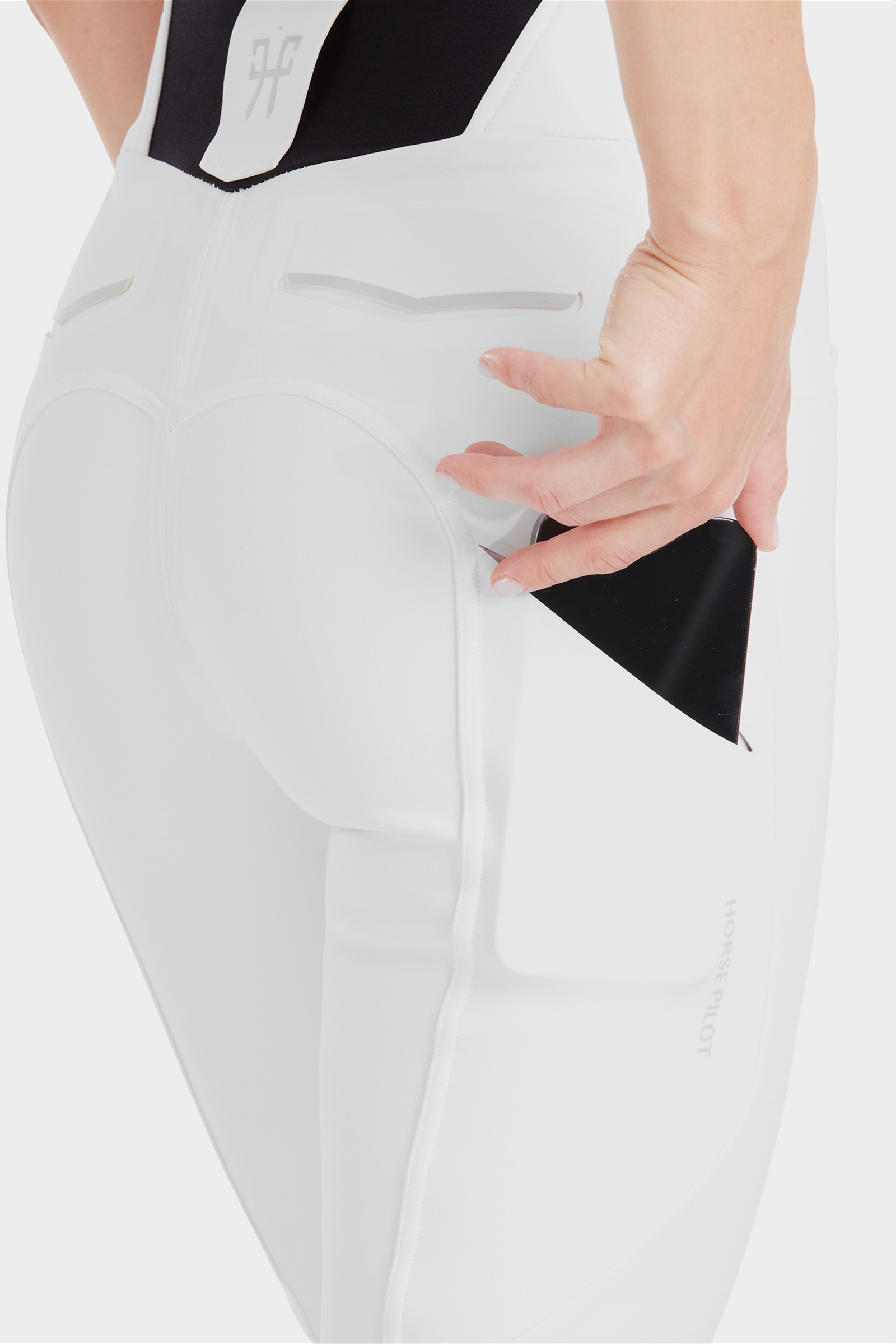 Horse Pilot X-Perform naisten ratsastushousut polvipaikoilla