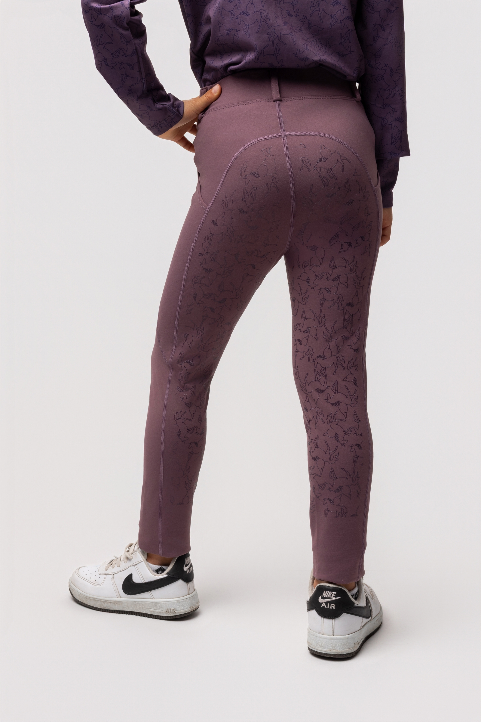 Horze Dea lasten thermo kokopaikkaiset ratsastushousut