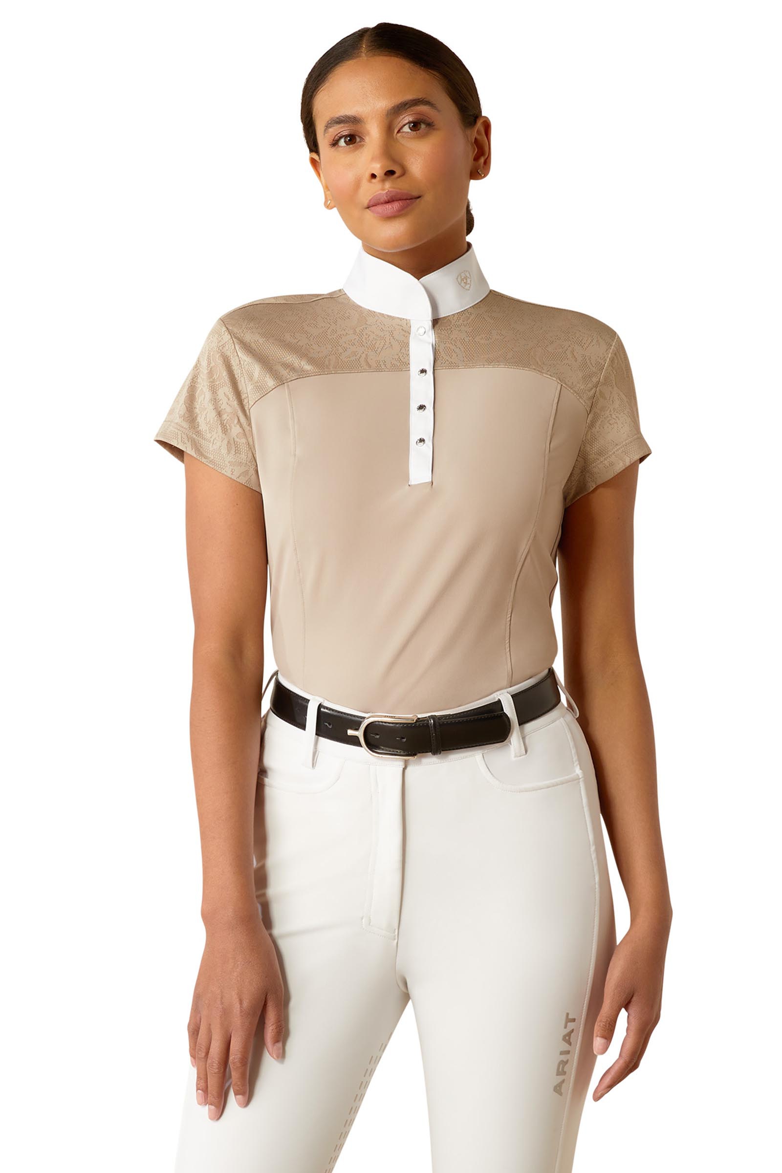 Cape Reed Ariat Bellatrix naisten lyhythihainen kilpailupaita