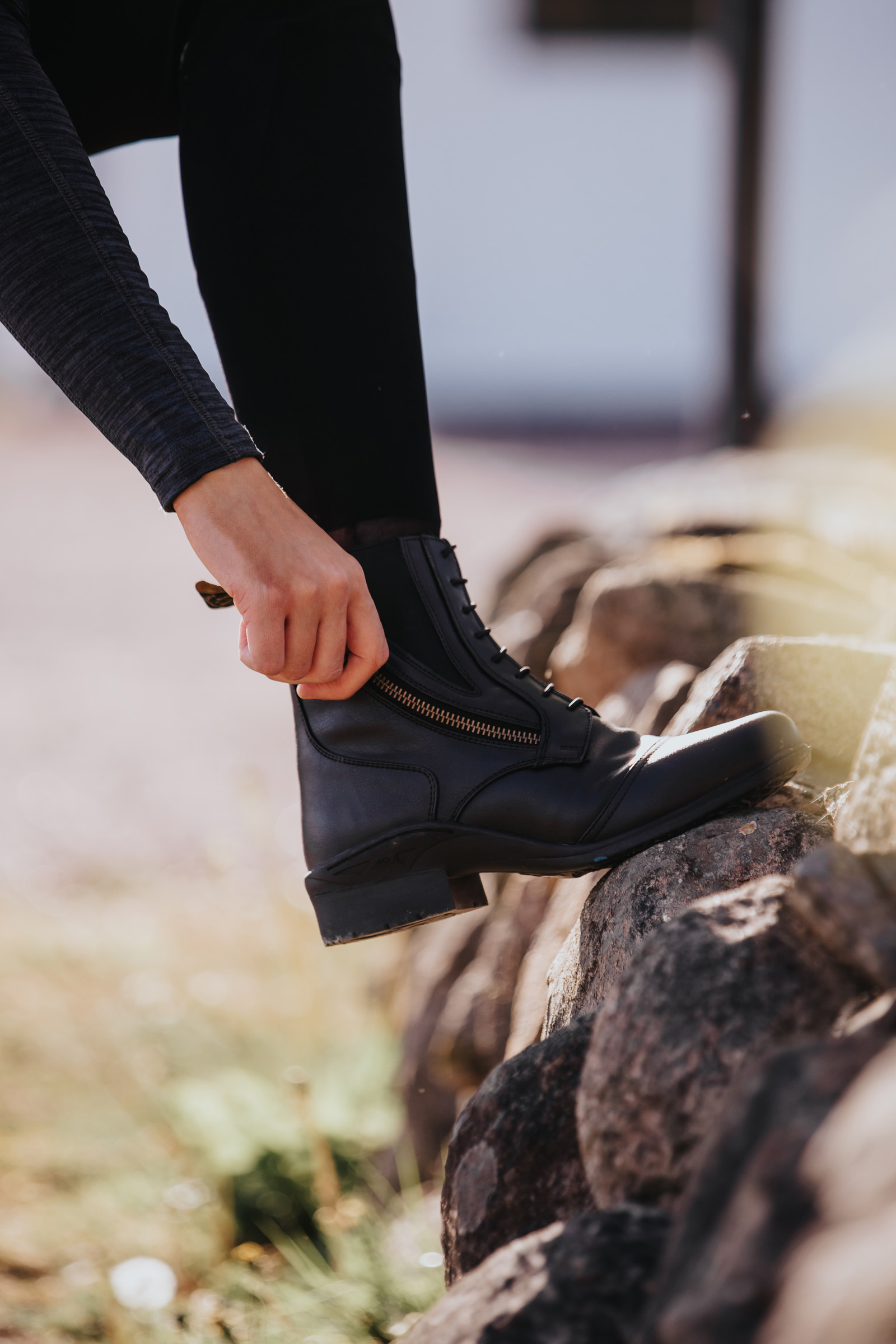 Mountain Horse Veganza Winter Side Zip Paddock Jodhpur-saappaat