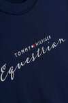 Tommy Hilfiger Equestrian Brooklyn -t-paita, jossa lyhyet hihat ja kuvio