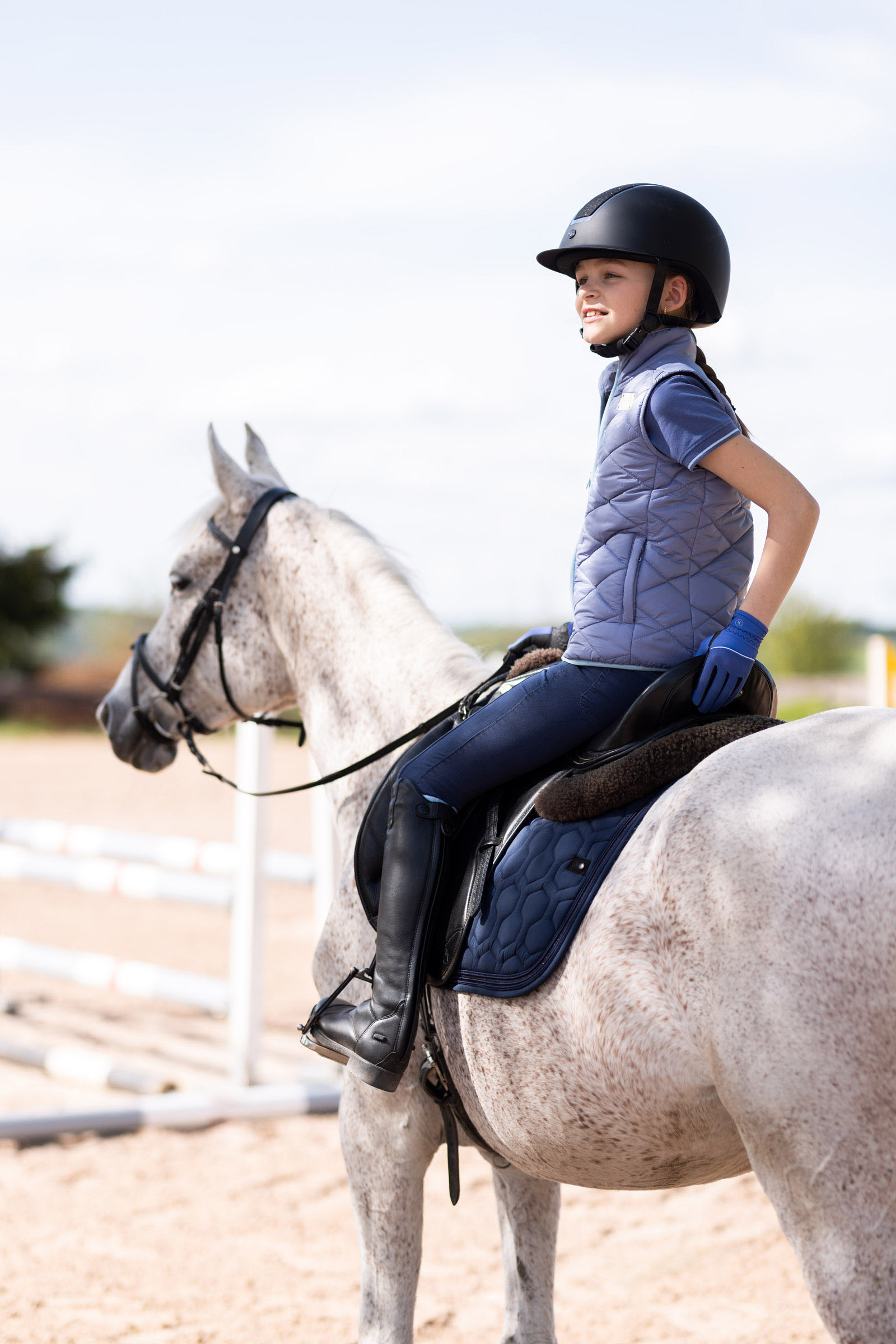 Horze Selina lasten ratsastusliivi