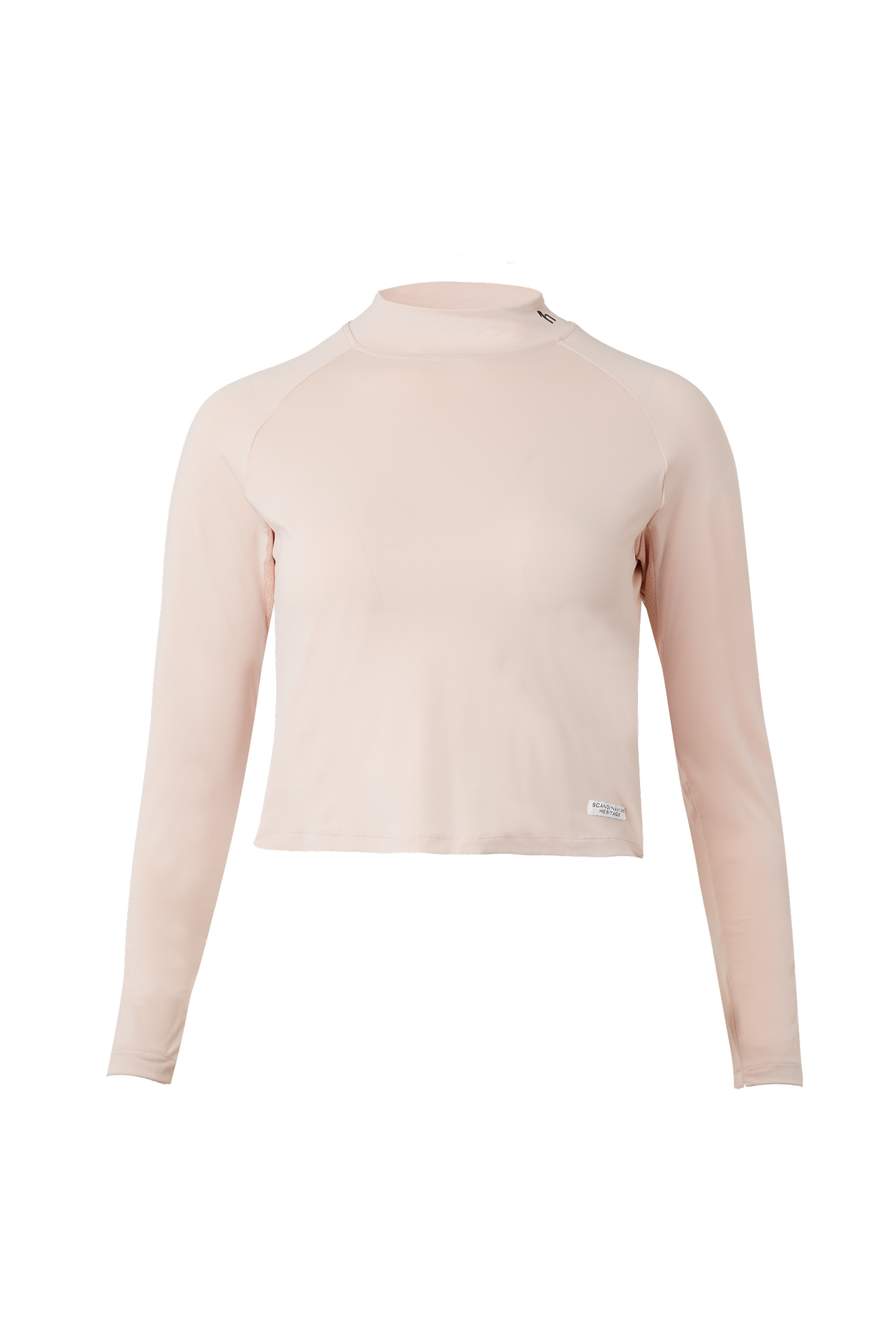 Peach Pink Horze Gabriela crop top