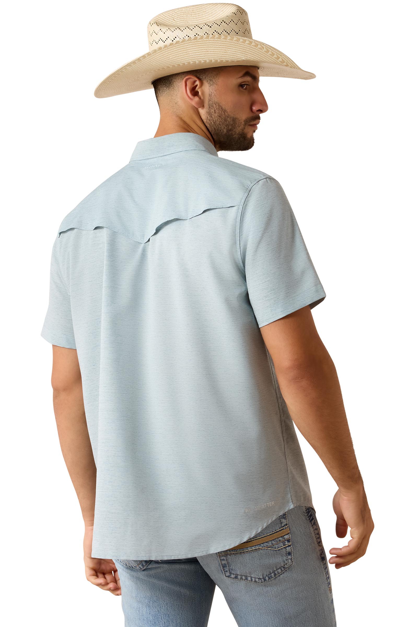 Ariat Miesten VentTEK western-tyylinen istuva paita