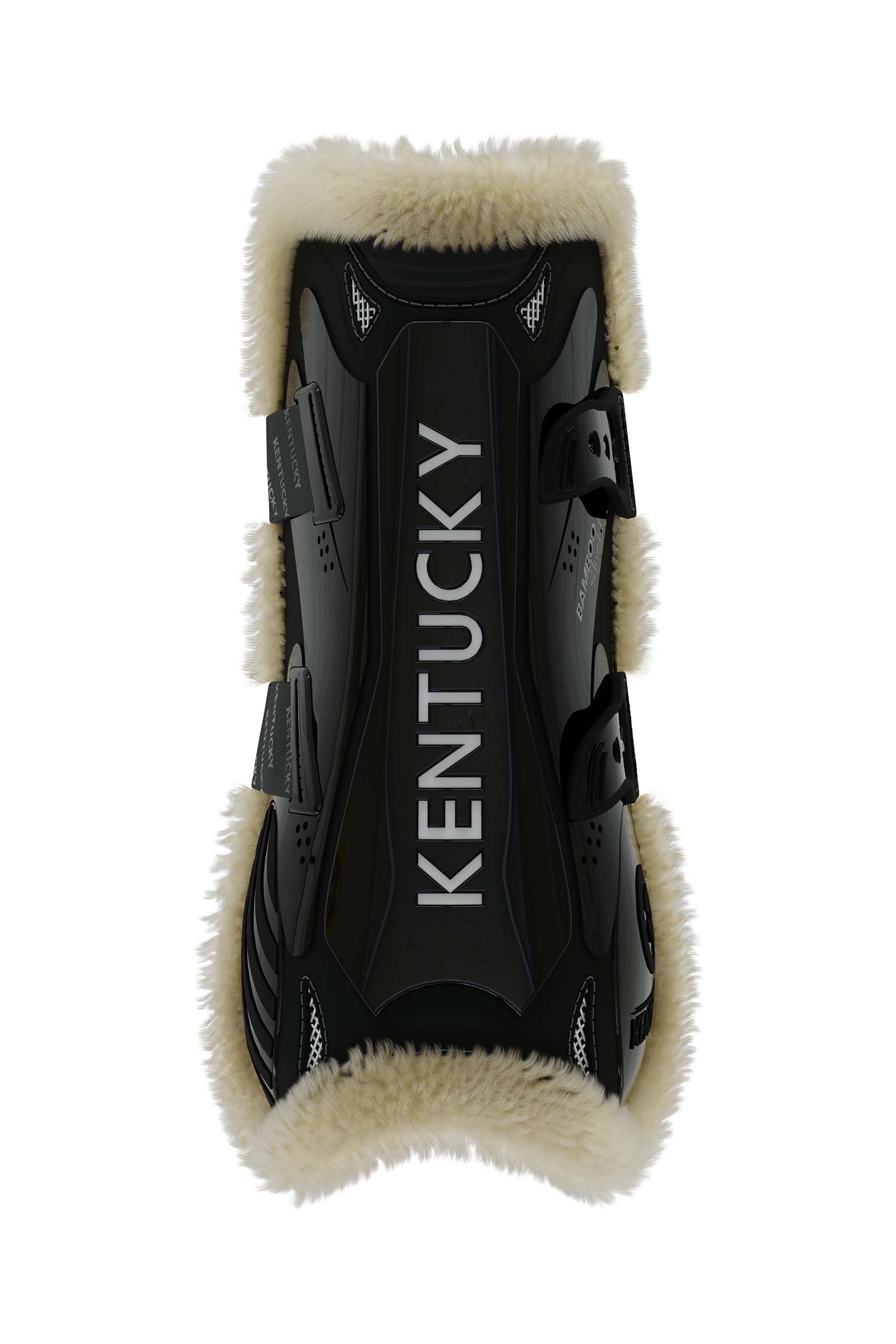 Kentucky Horsewear Vegan Sheepskin Bamboo Elastic jännesuojat